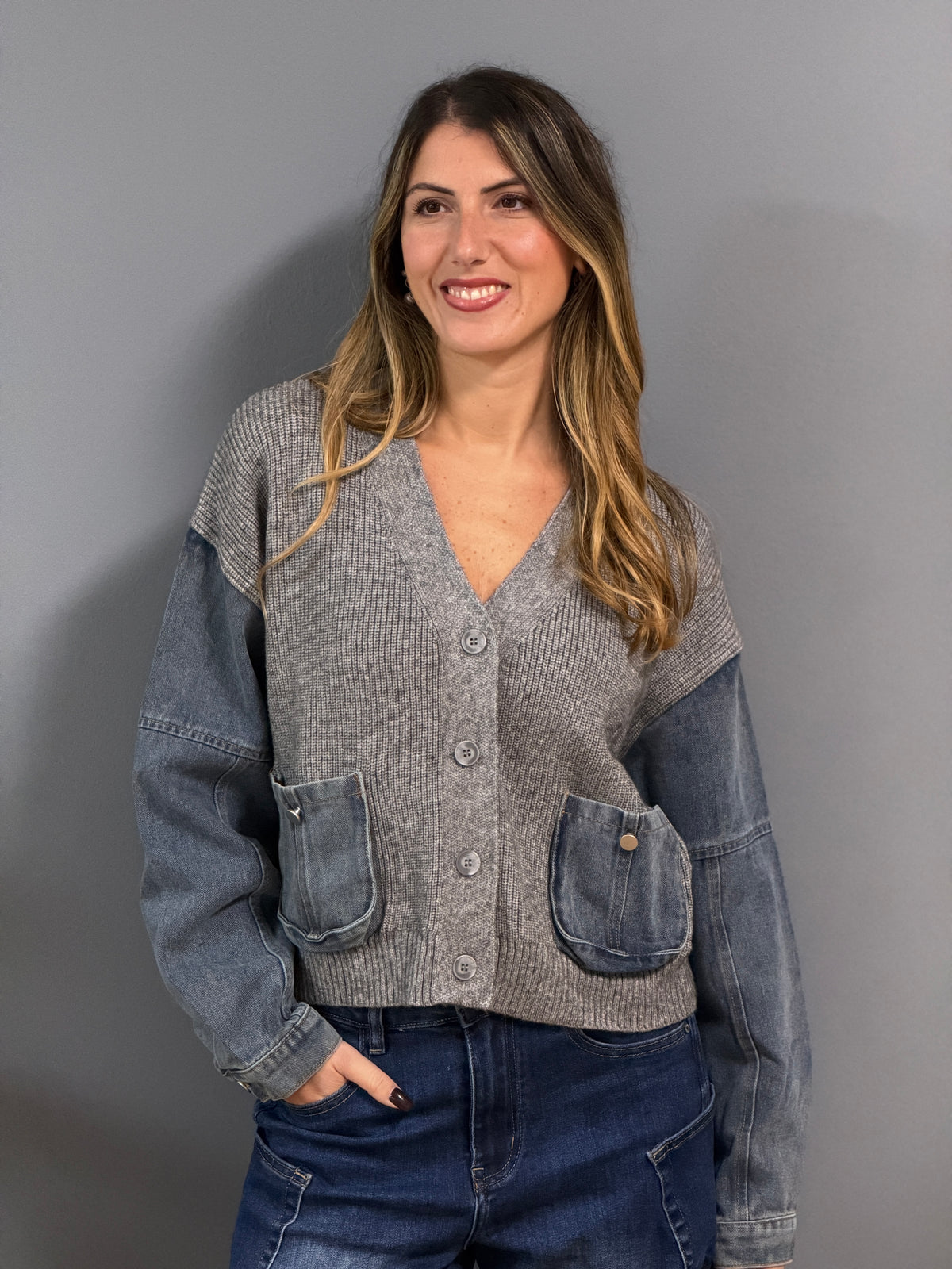 Cardigan Denim 2.0