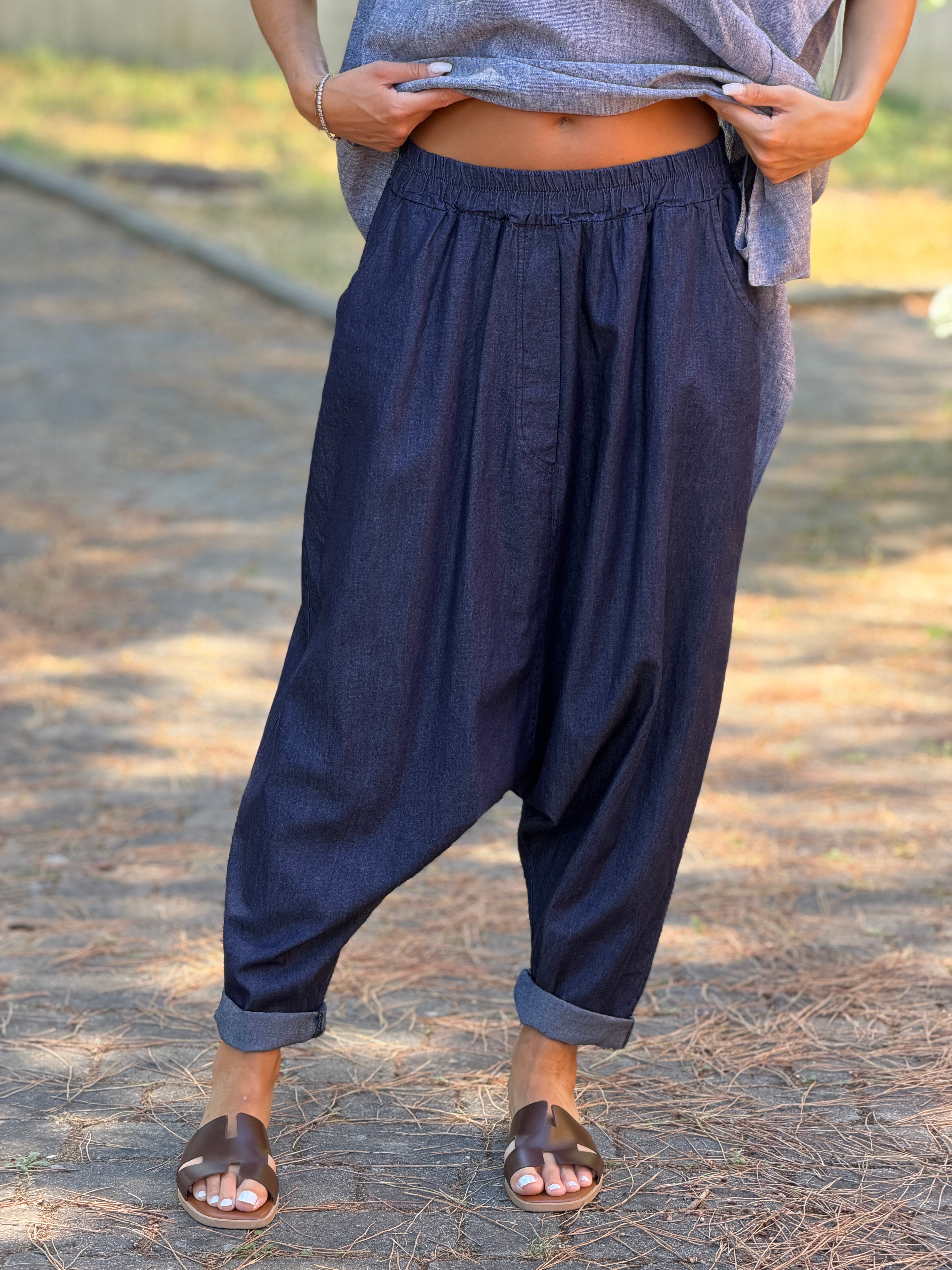 Pantalone Sun Chambray Cavallo