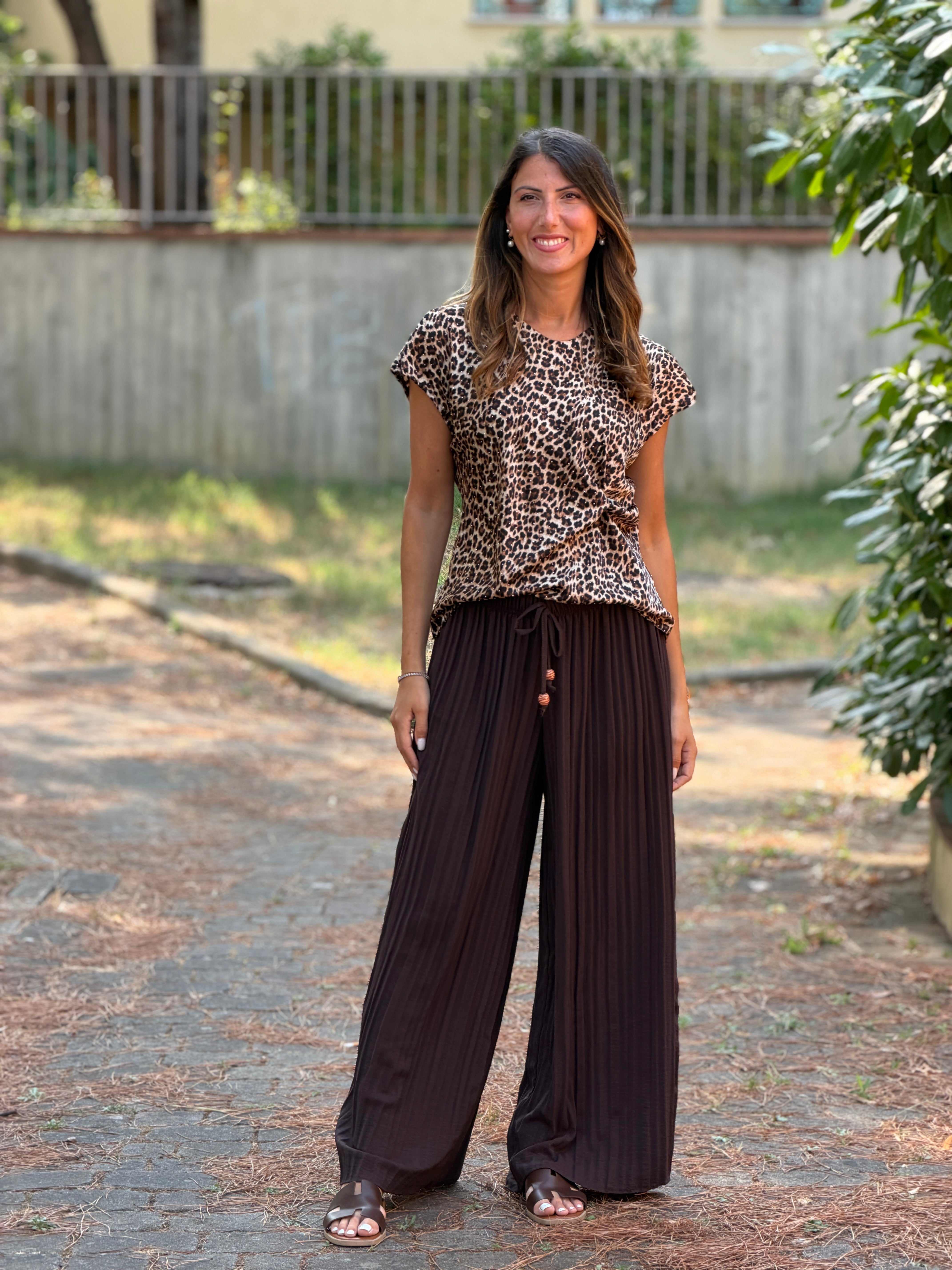 Pantalone Plissè