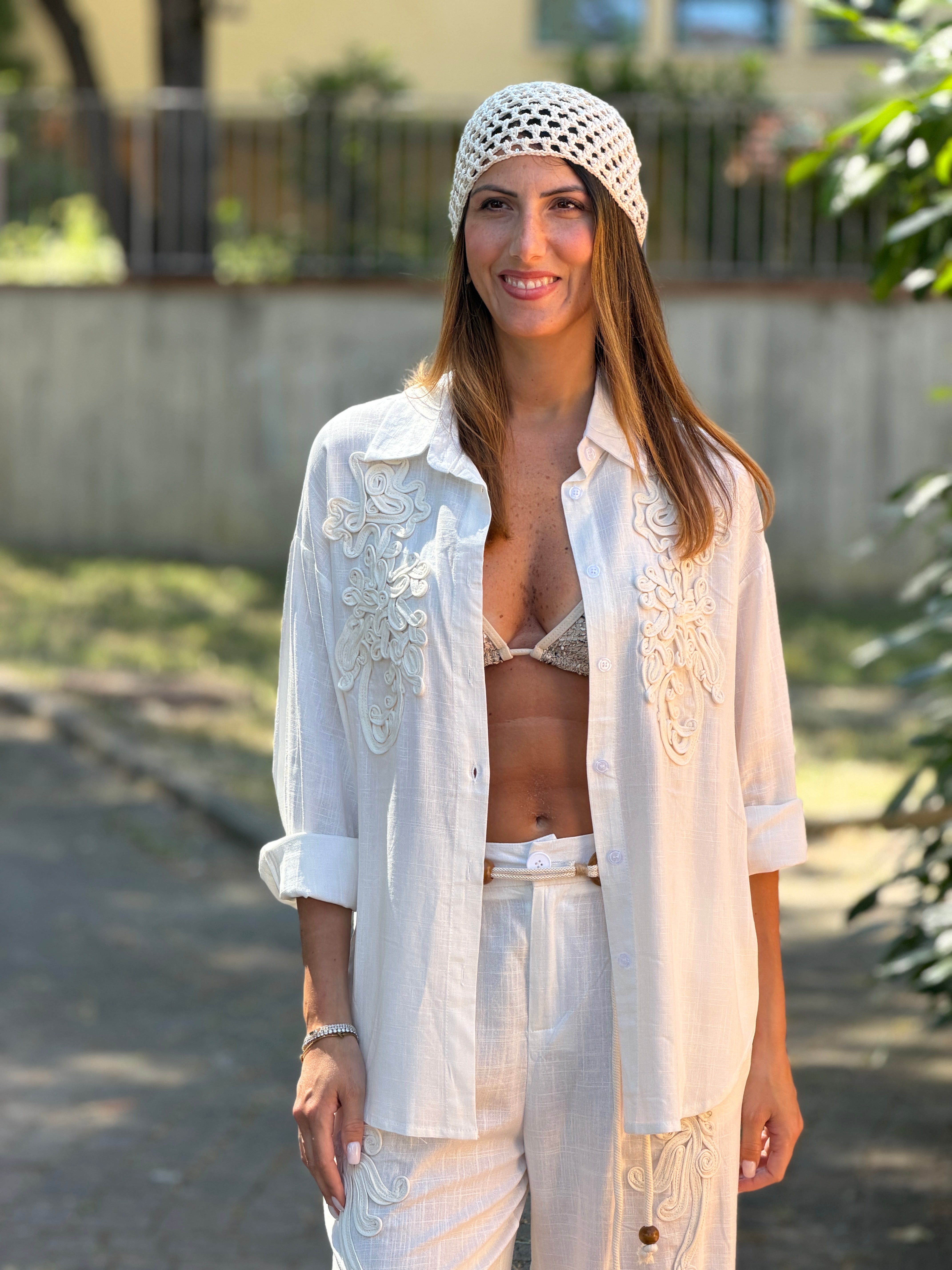 Camicia Macramè