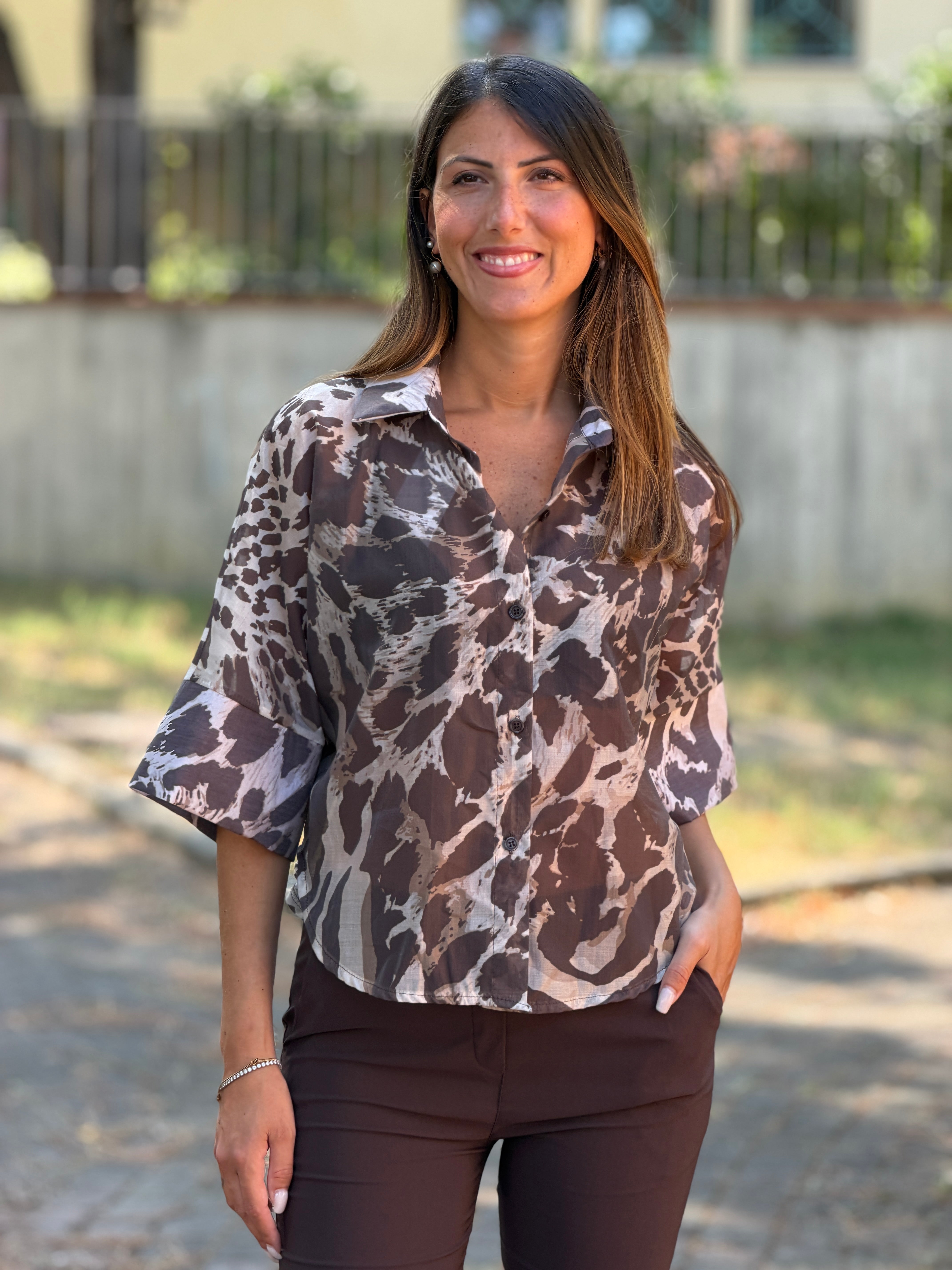 Camicia Animalier