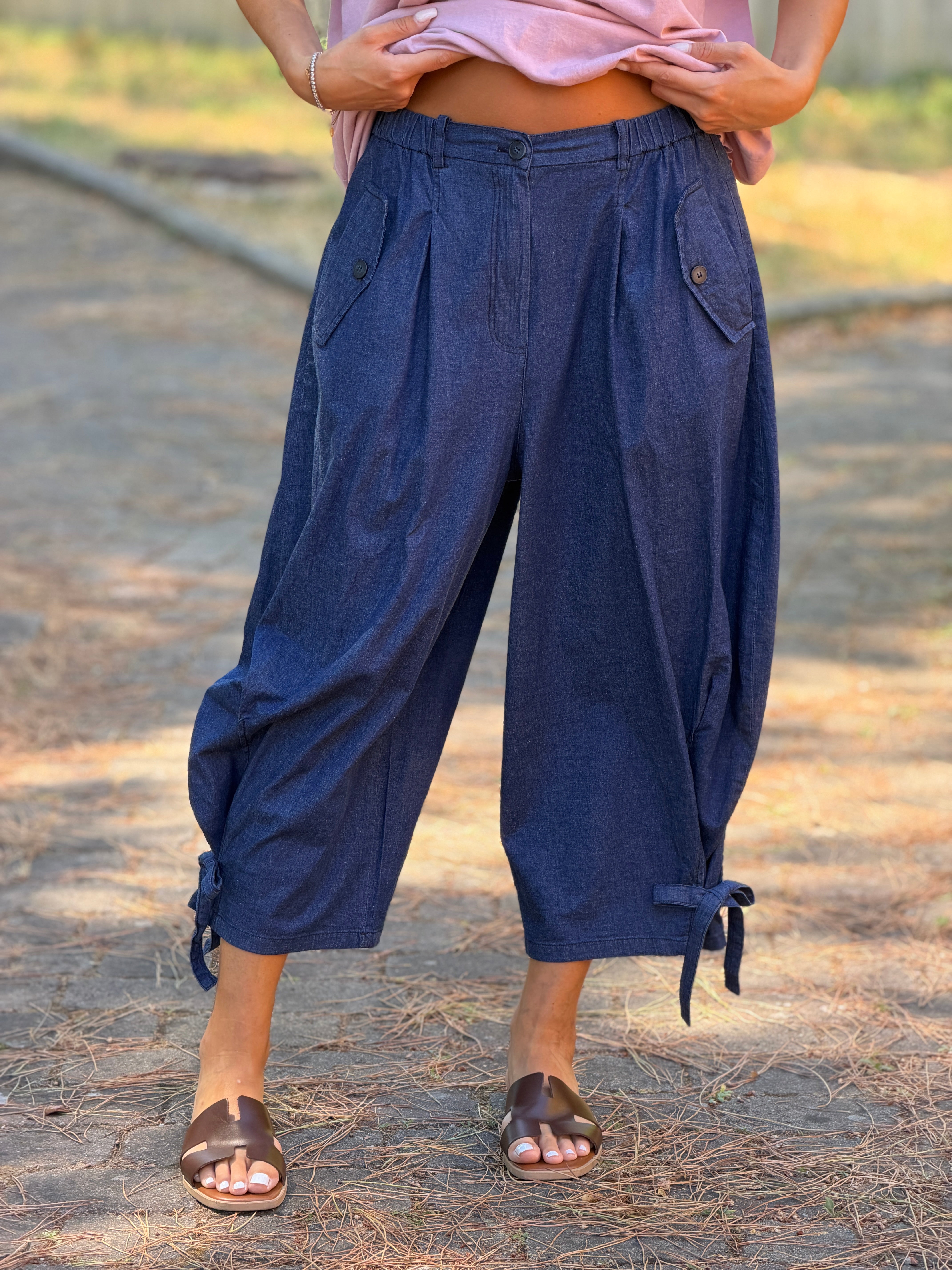 Pantalone Wendy Chambray