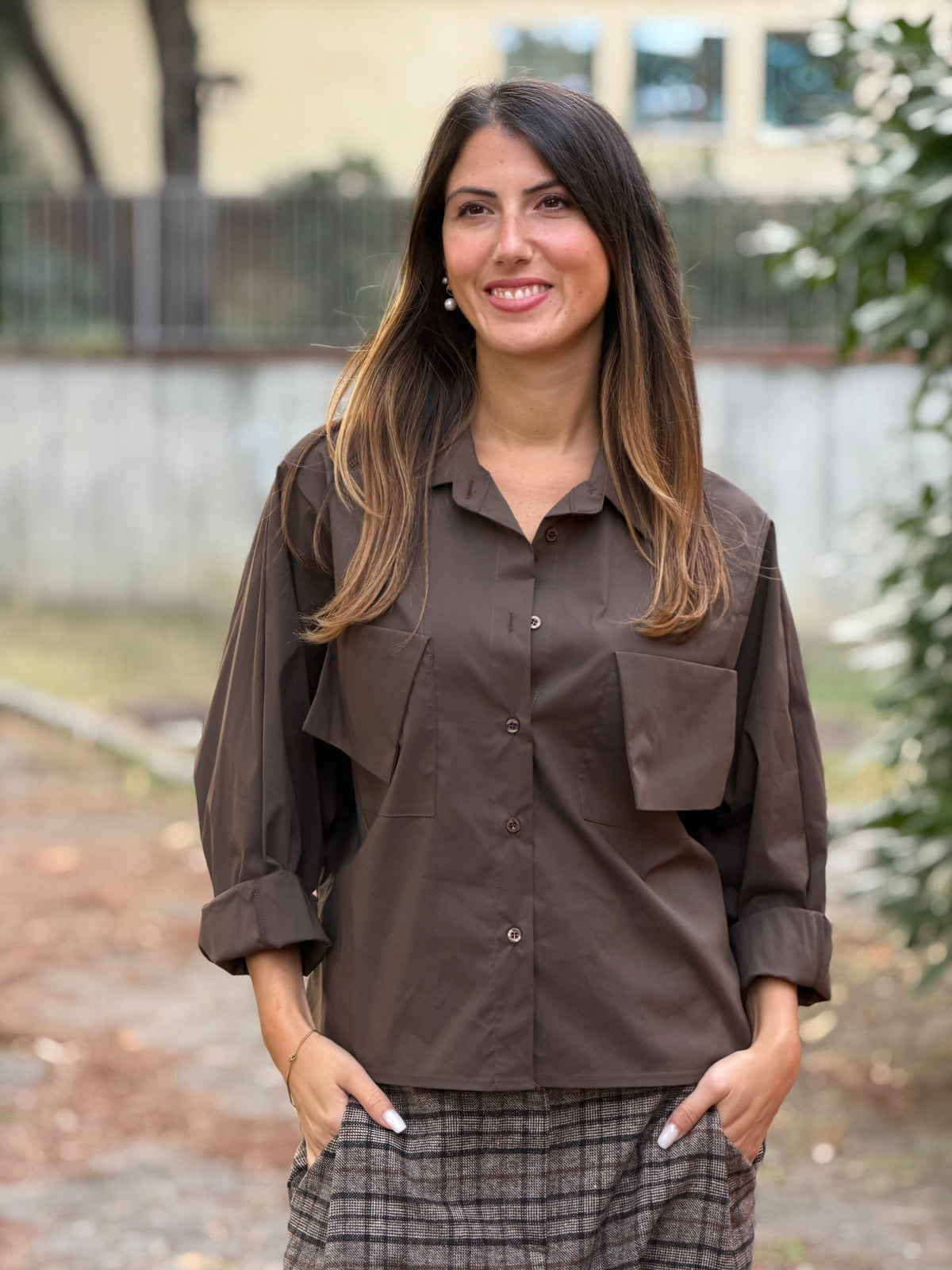 Camicia Sun Tasca Choco