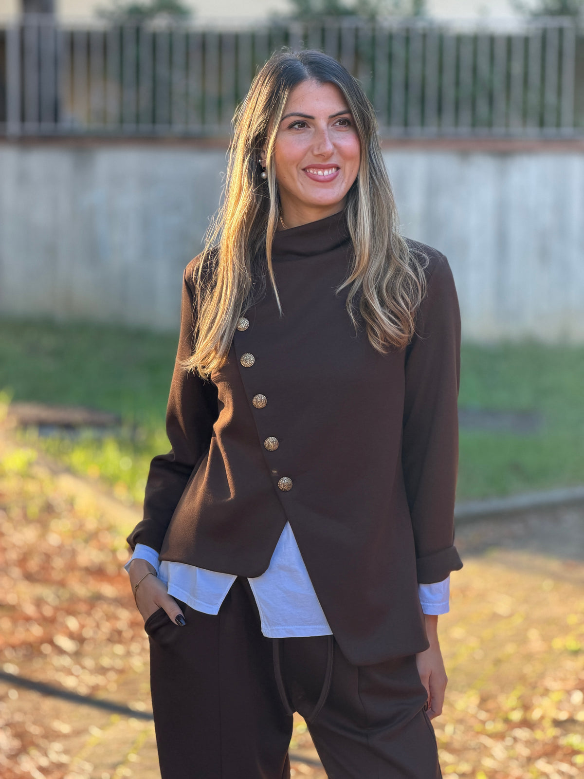 Giacca Georgette