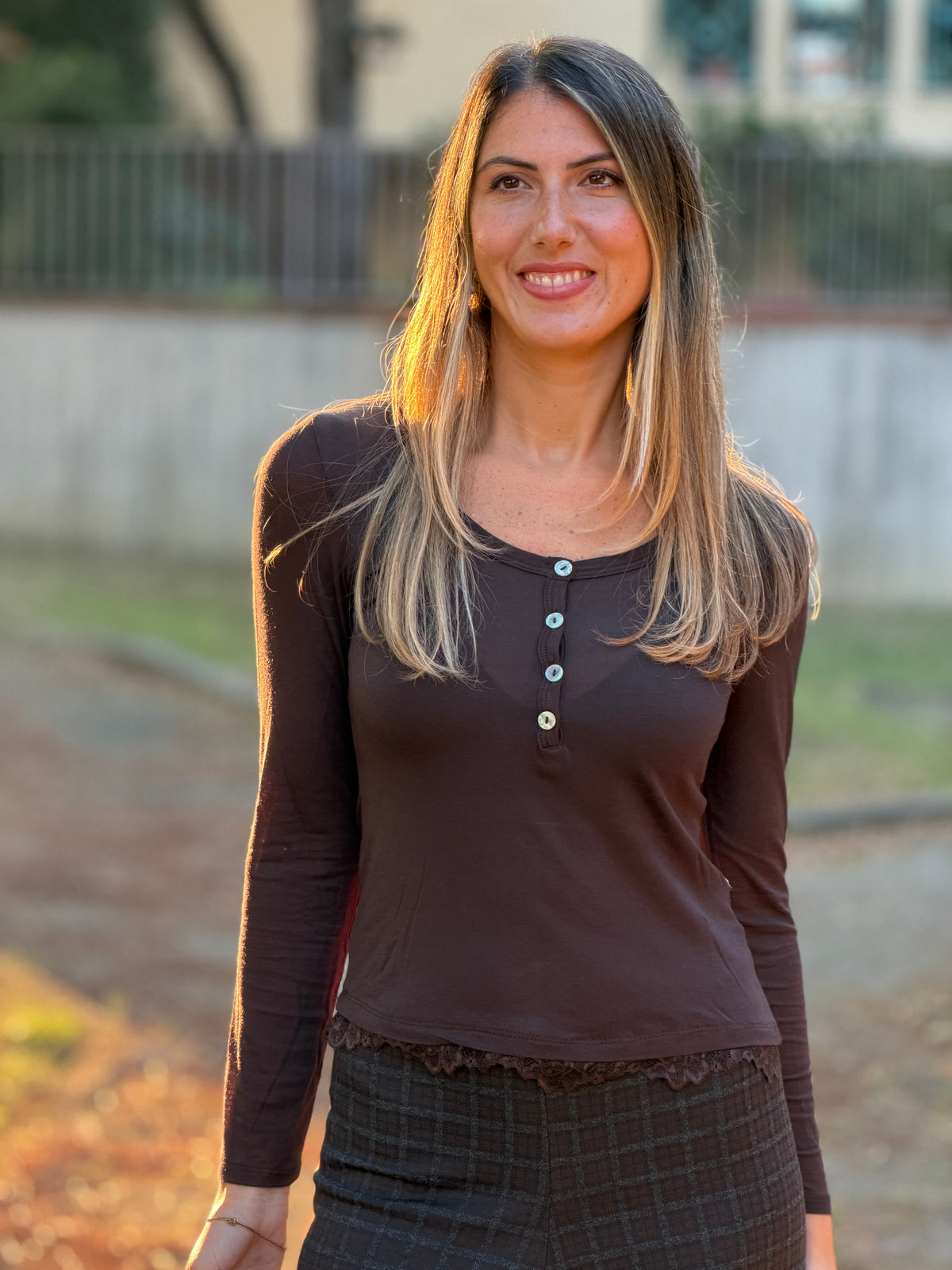 Maglia Cashmere Pizzo