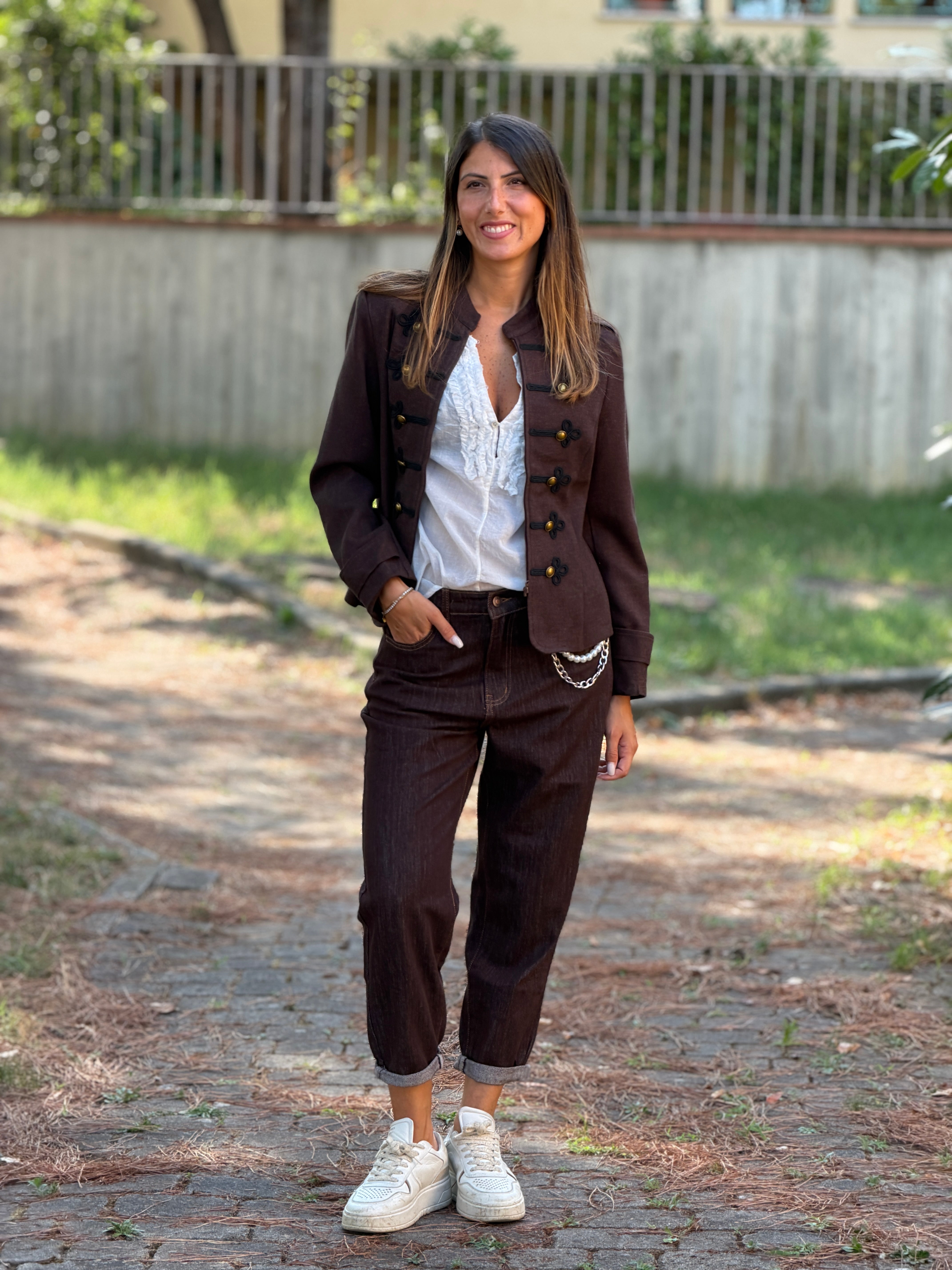 Giacca Brown