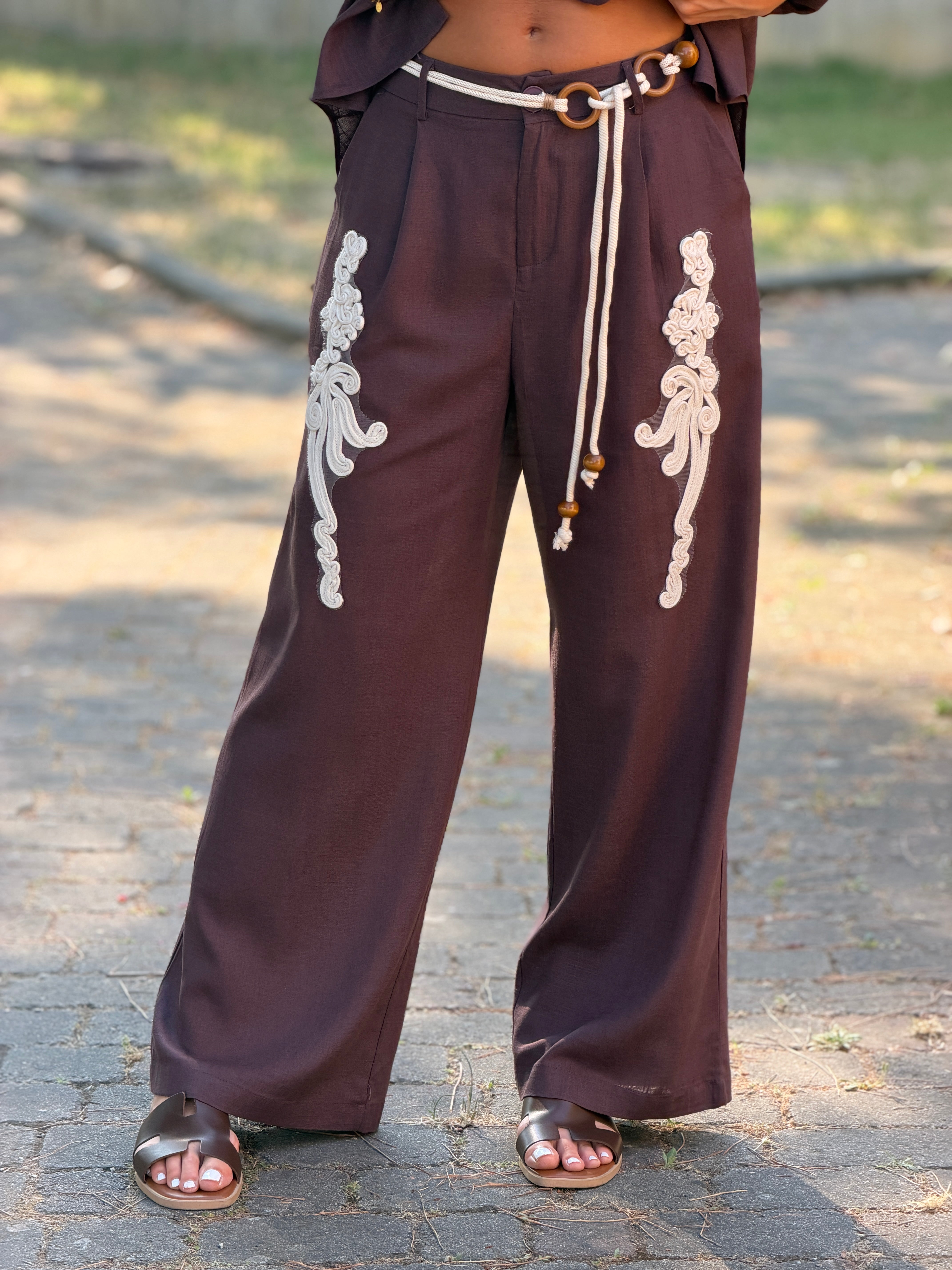 Pantalone Macramè