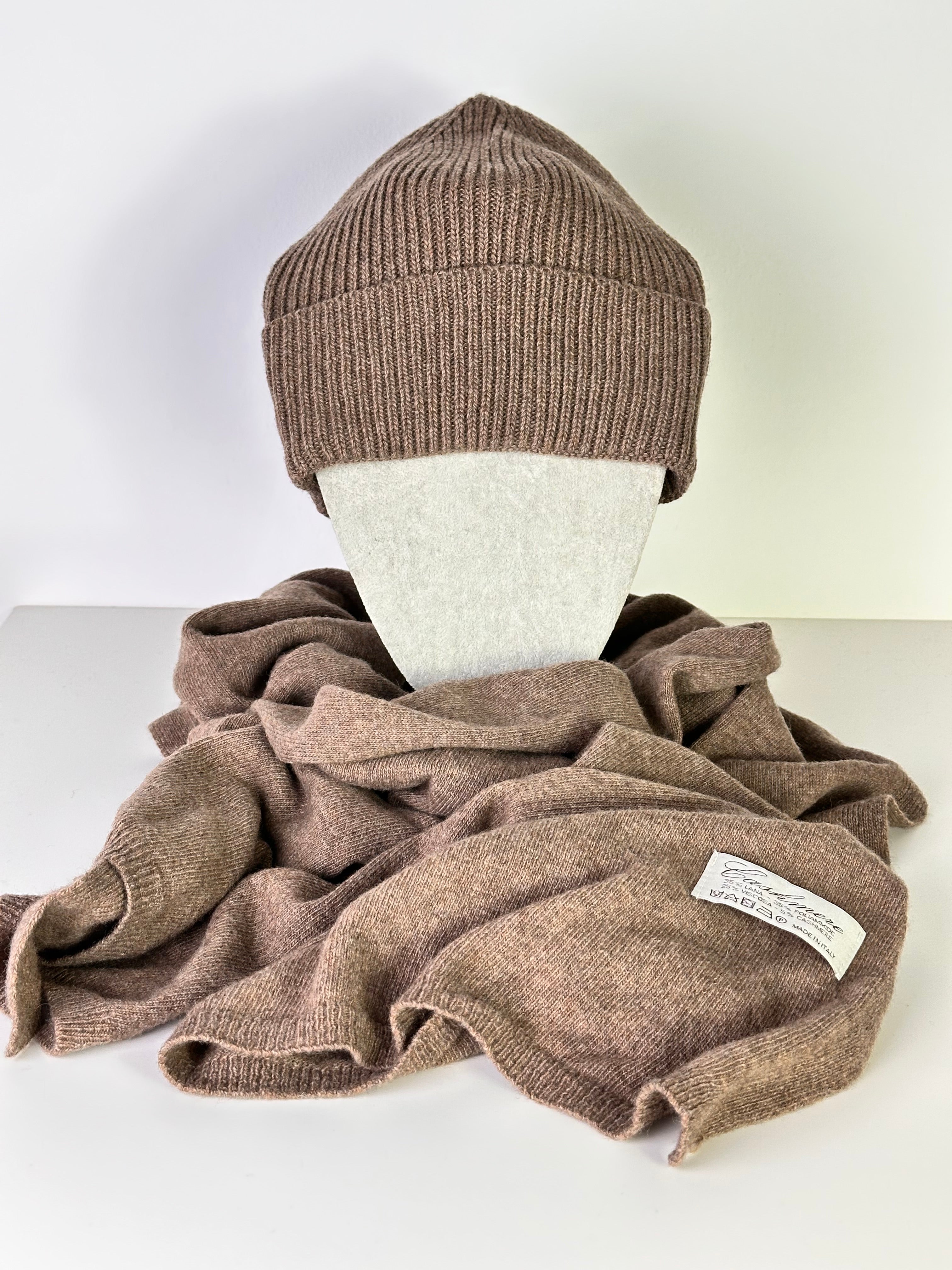 Berretta + Sciarpa Cashmere