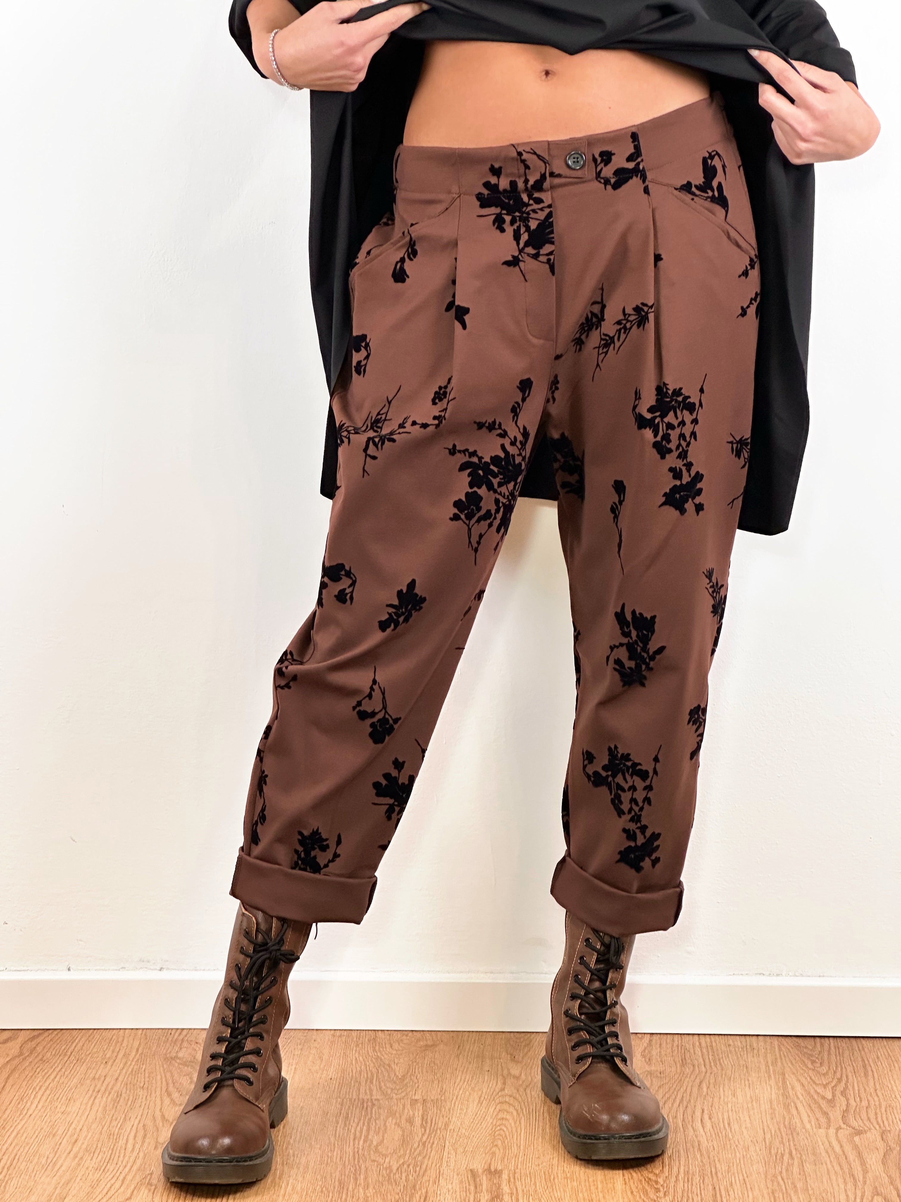 Pantalone 158 Damasco