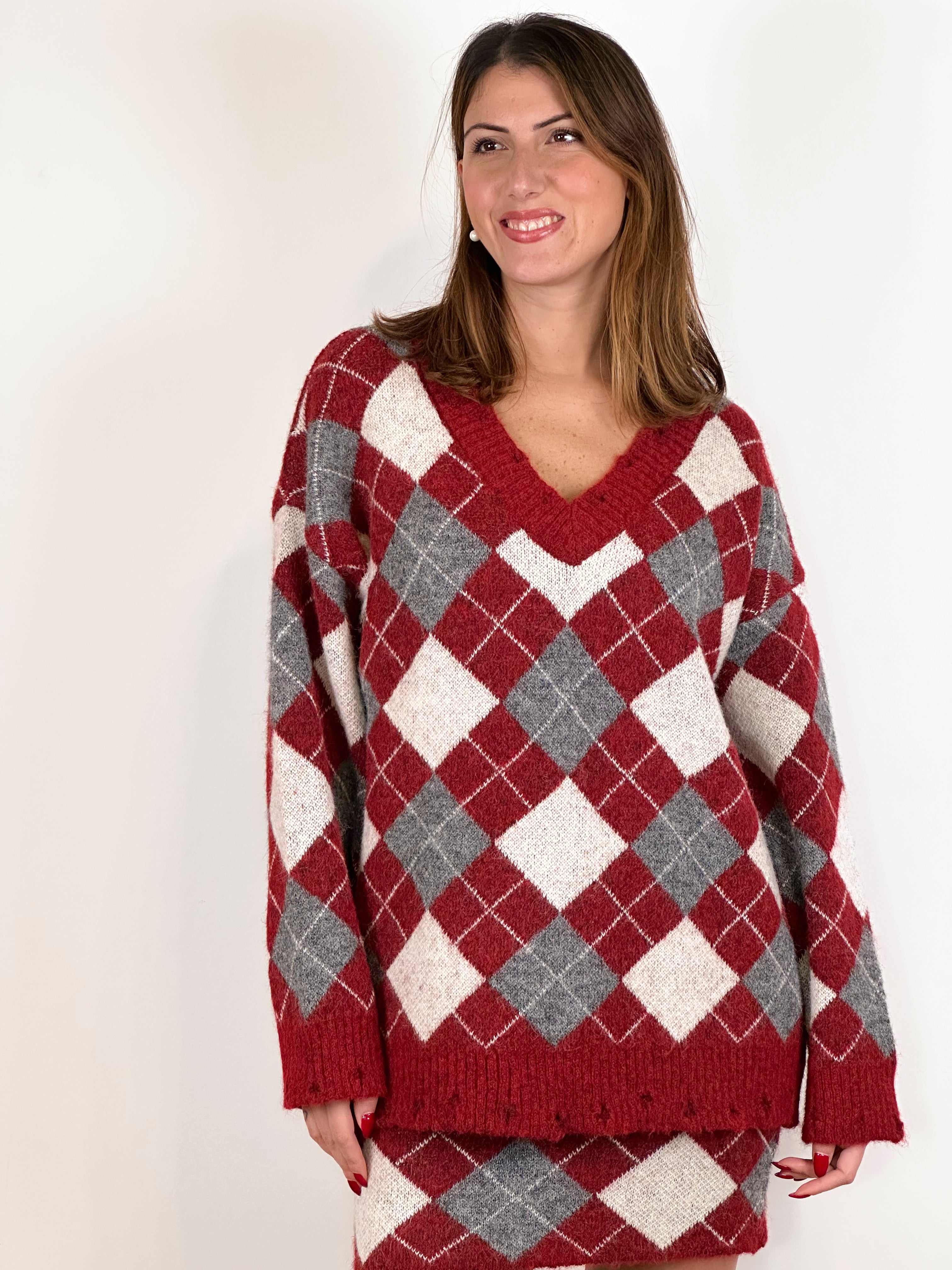 Coordinato Monique Tartan