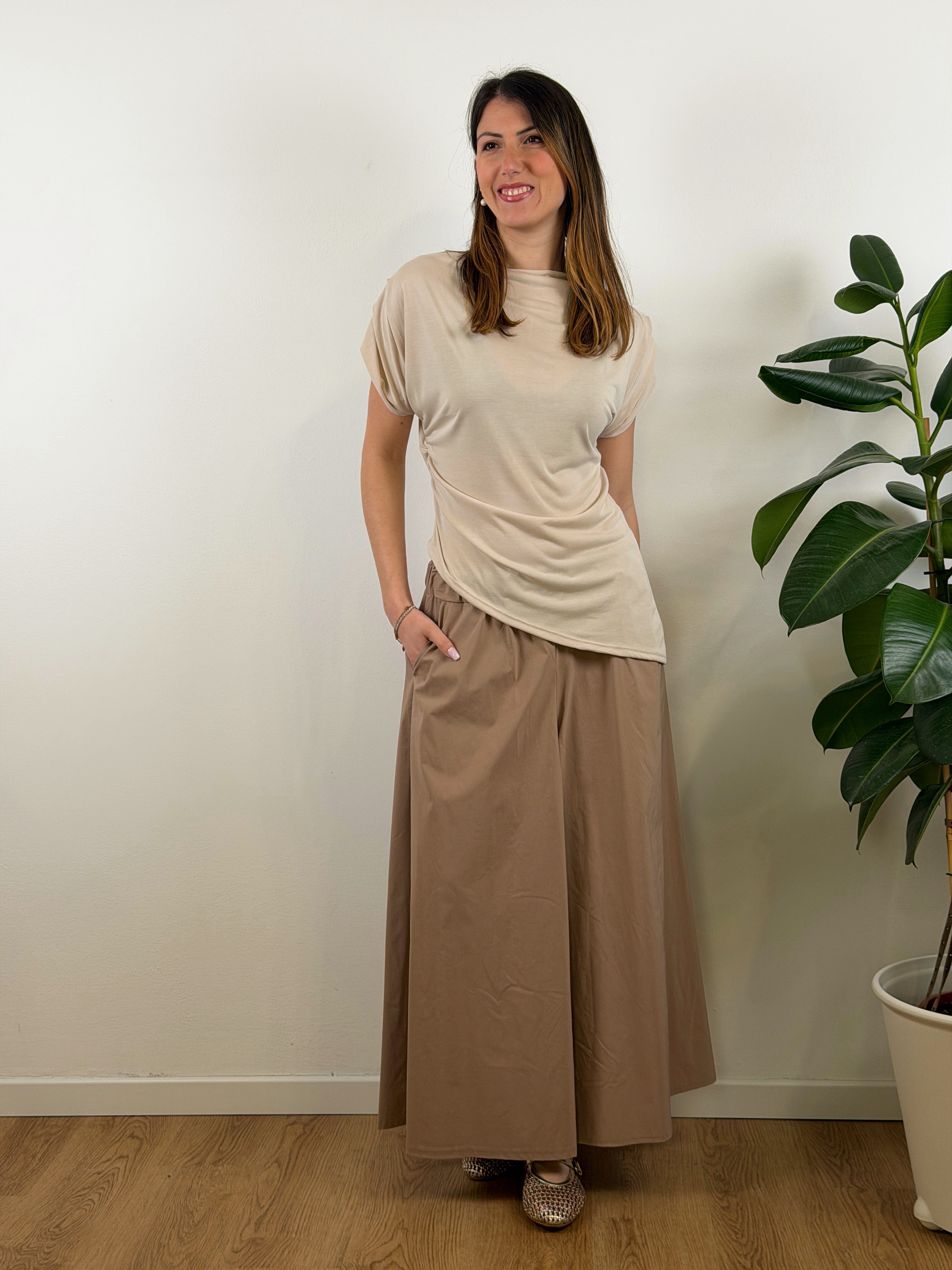 Pantalone Bengalina Palazzo