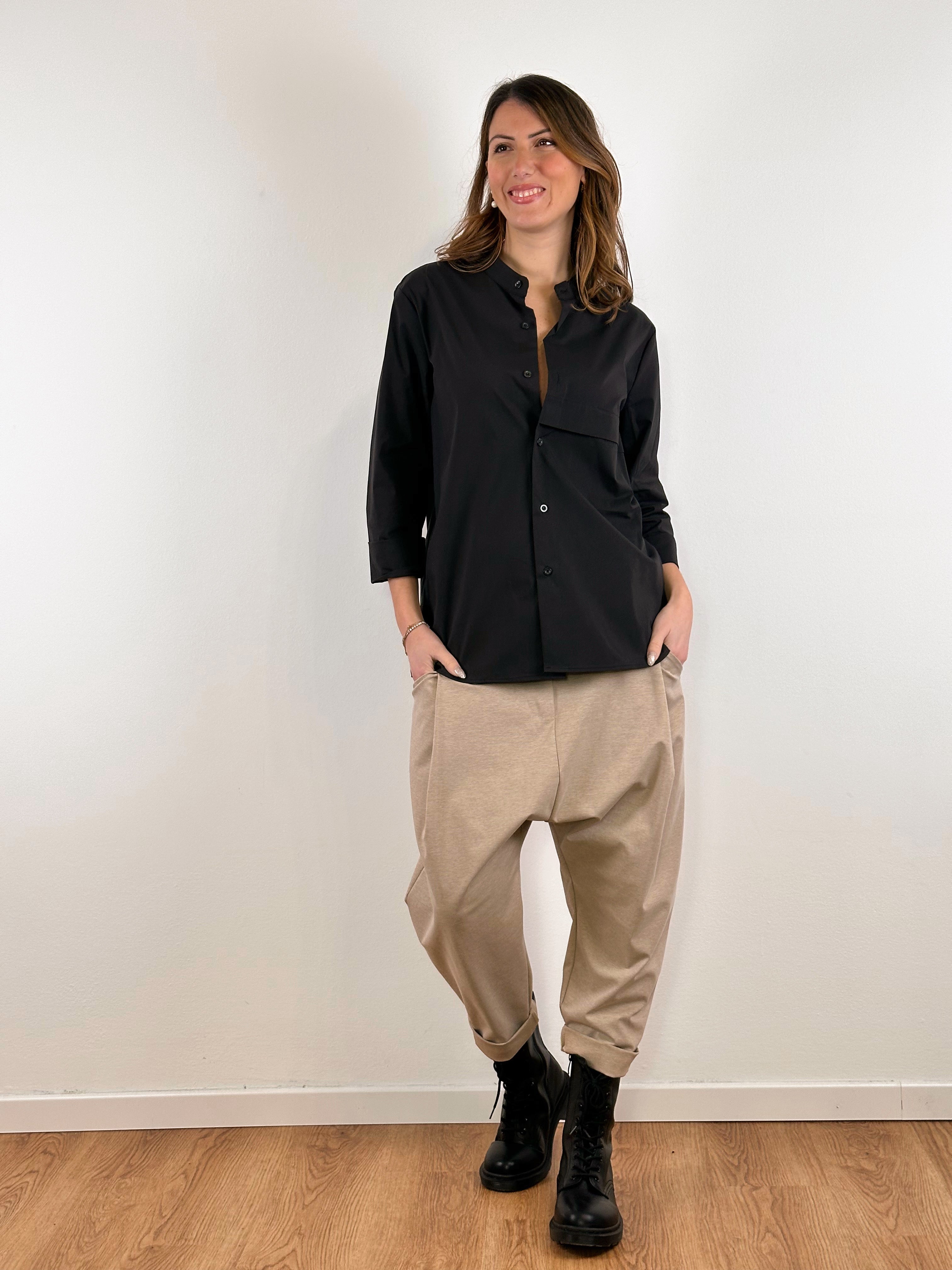 Camicia Sun Coreana Black