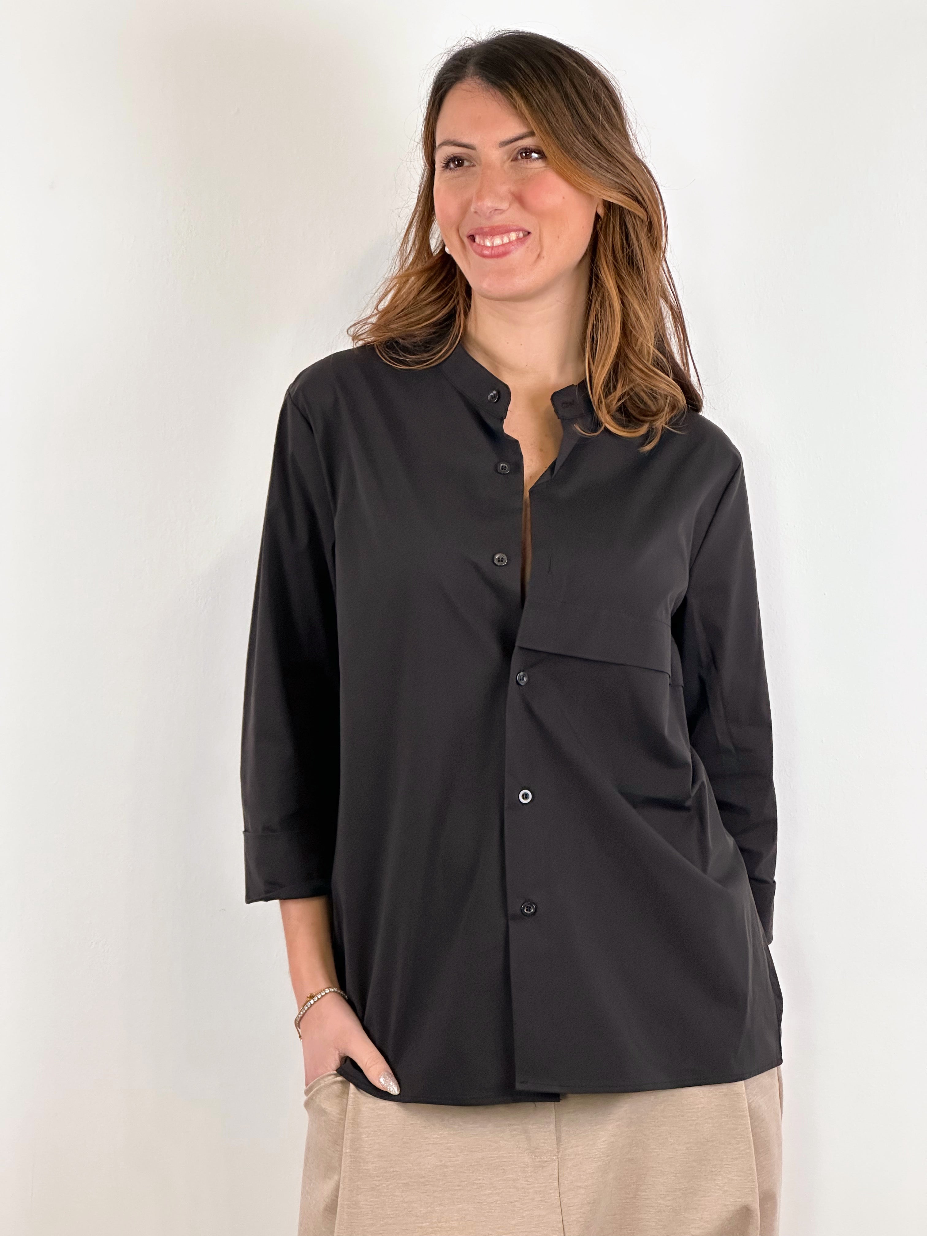 Camicia Sun Coreana Black