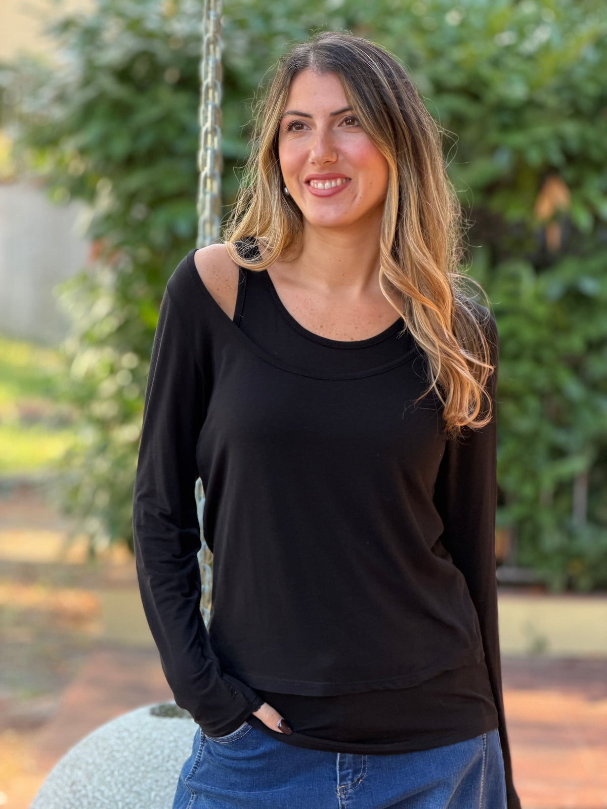 Maglia Cashmere Double