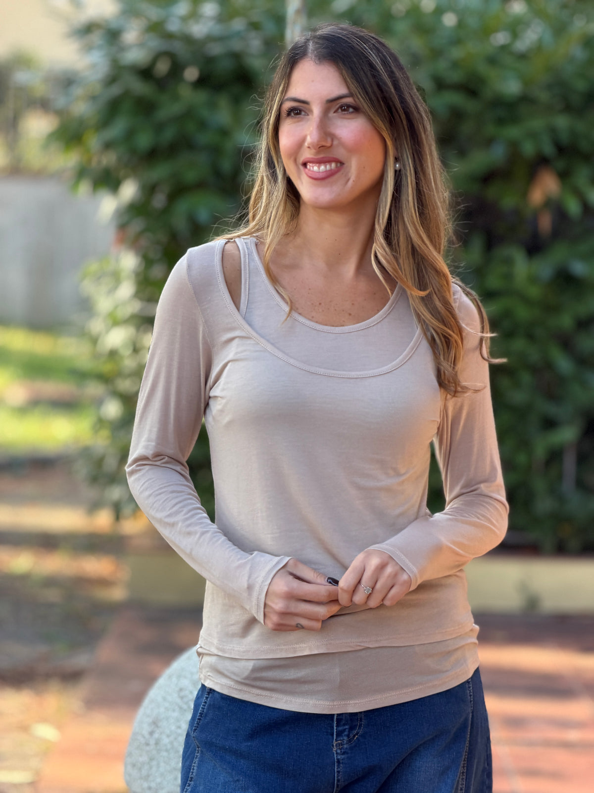 Maglia Cashmere Double