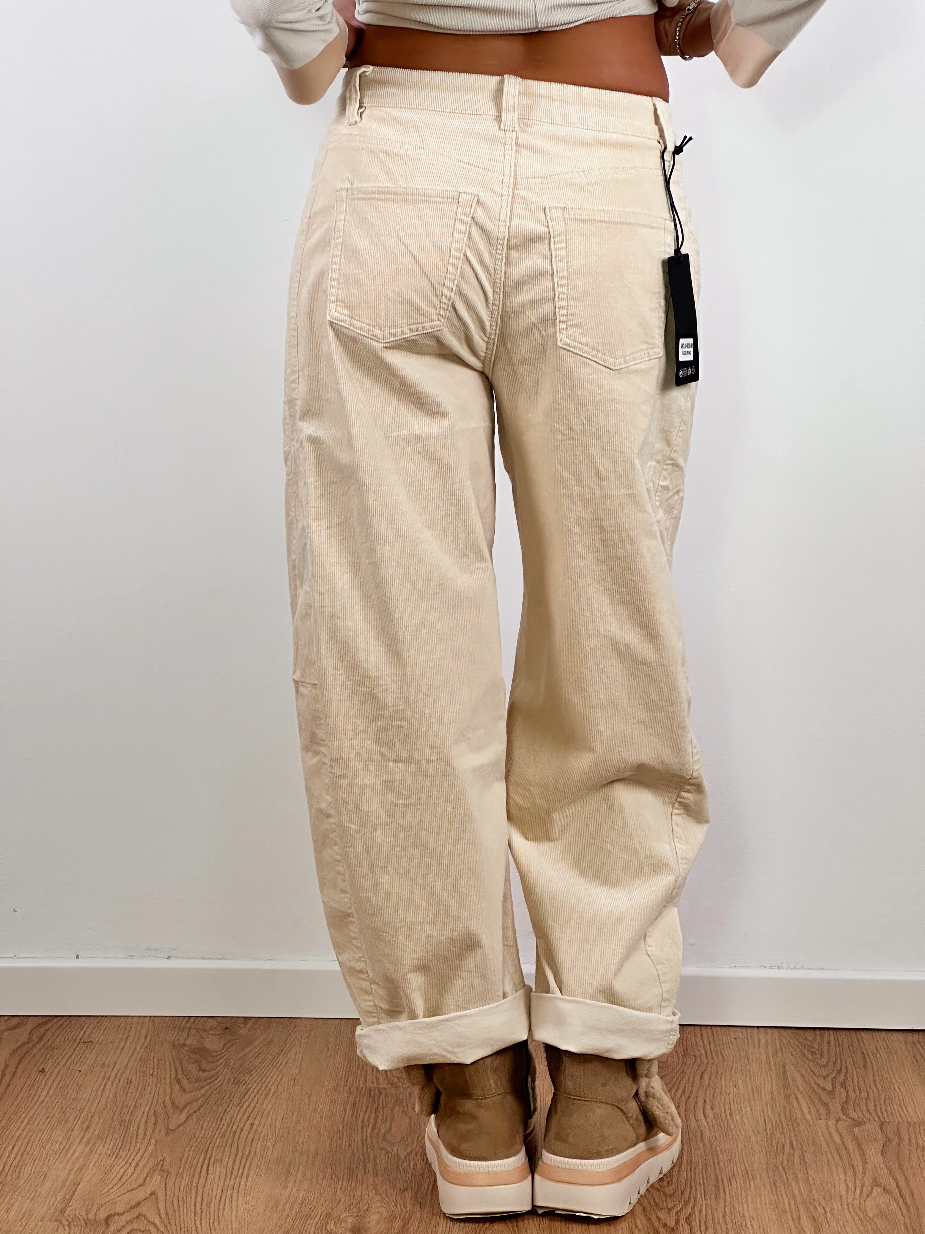 Pantalone Velluto Balloon