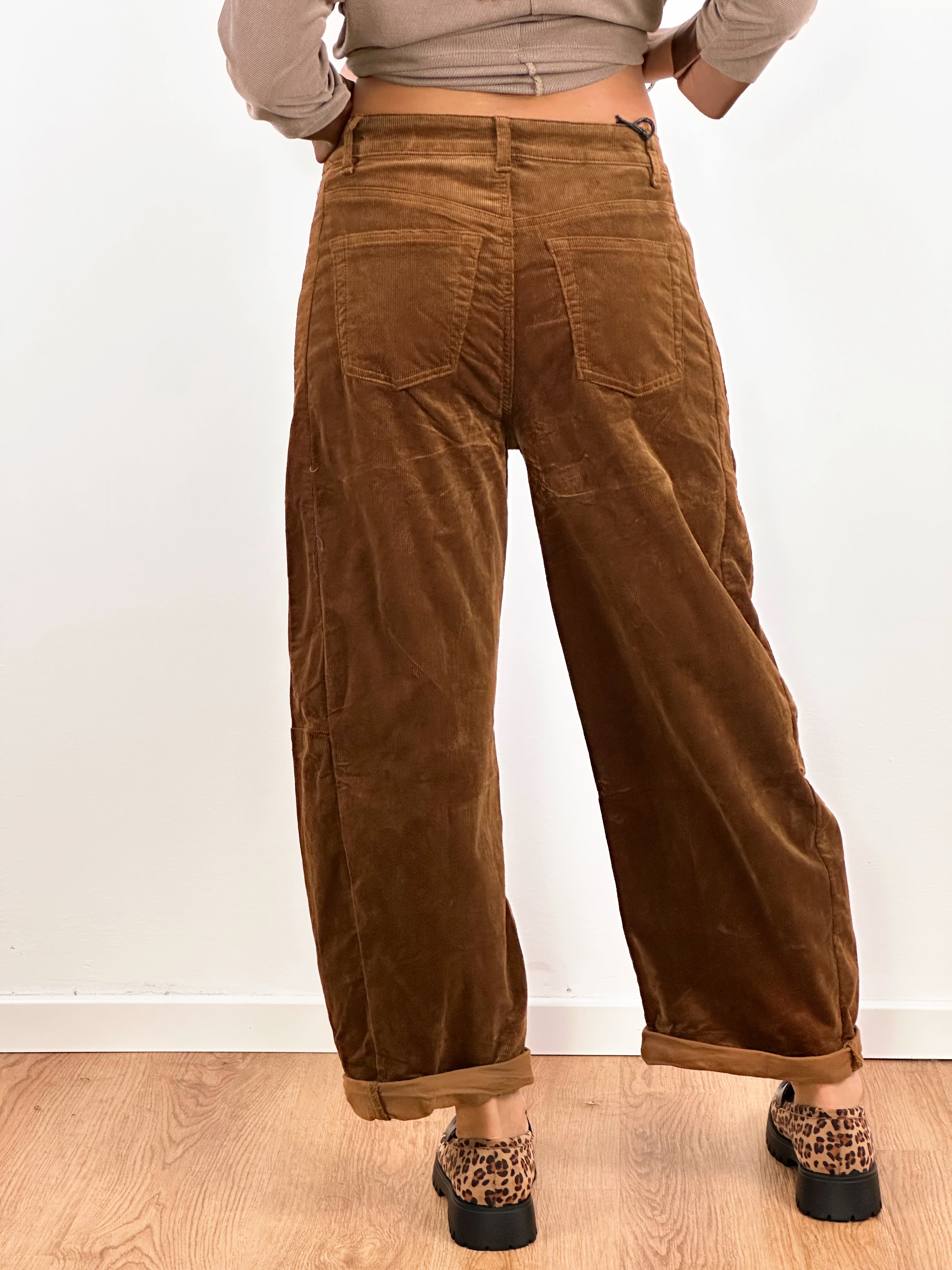 Pantalone Velluto Balloon