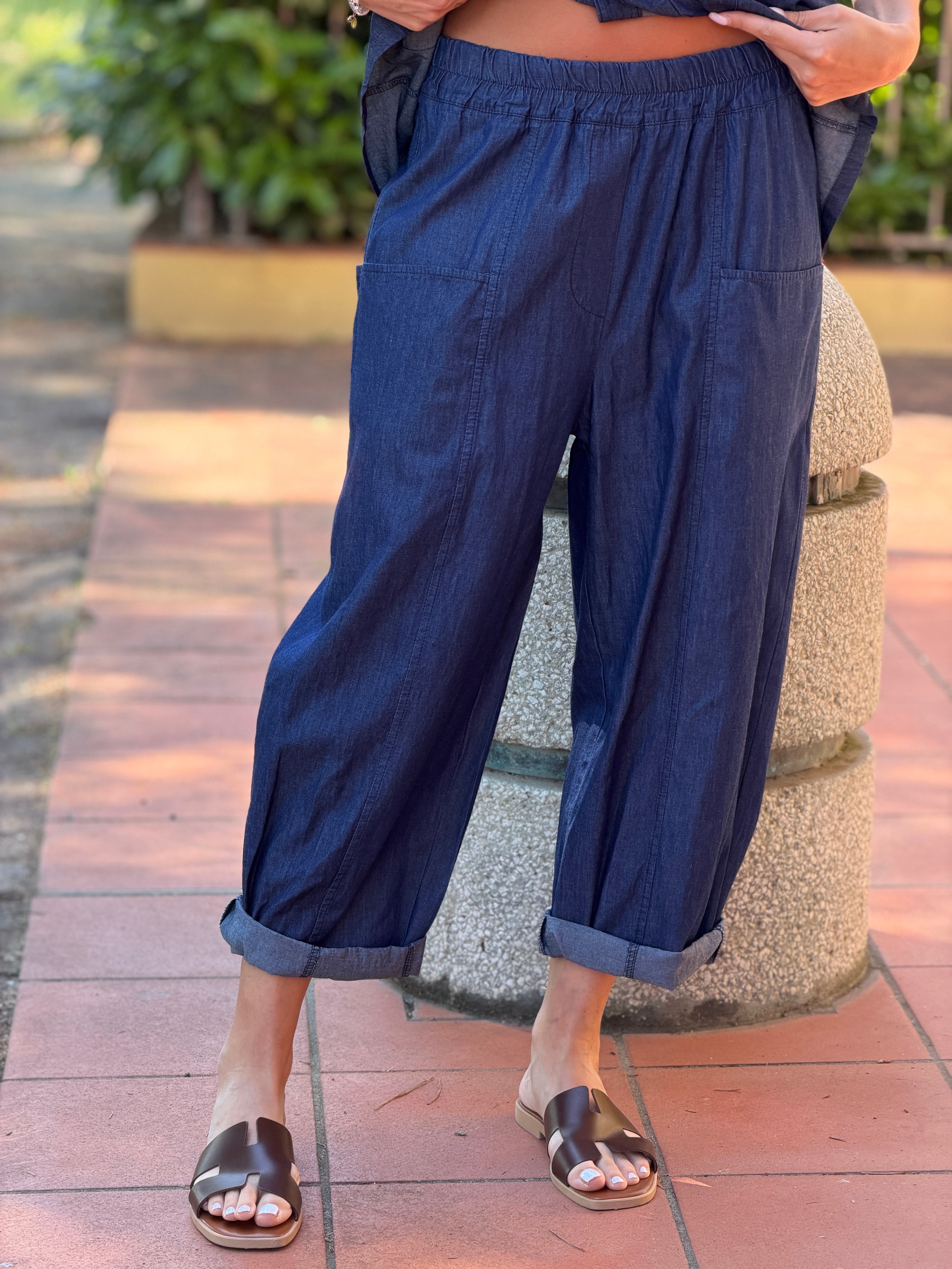 Pantalone Sun Chambray