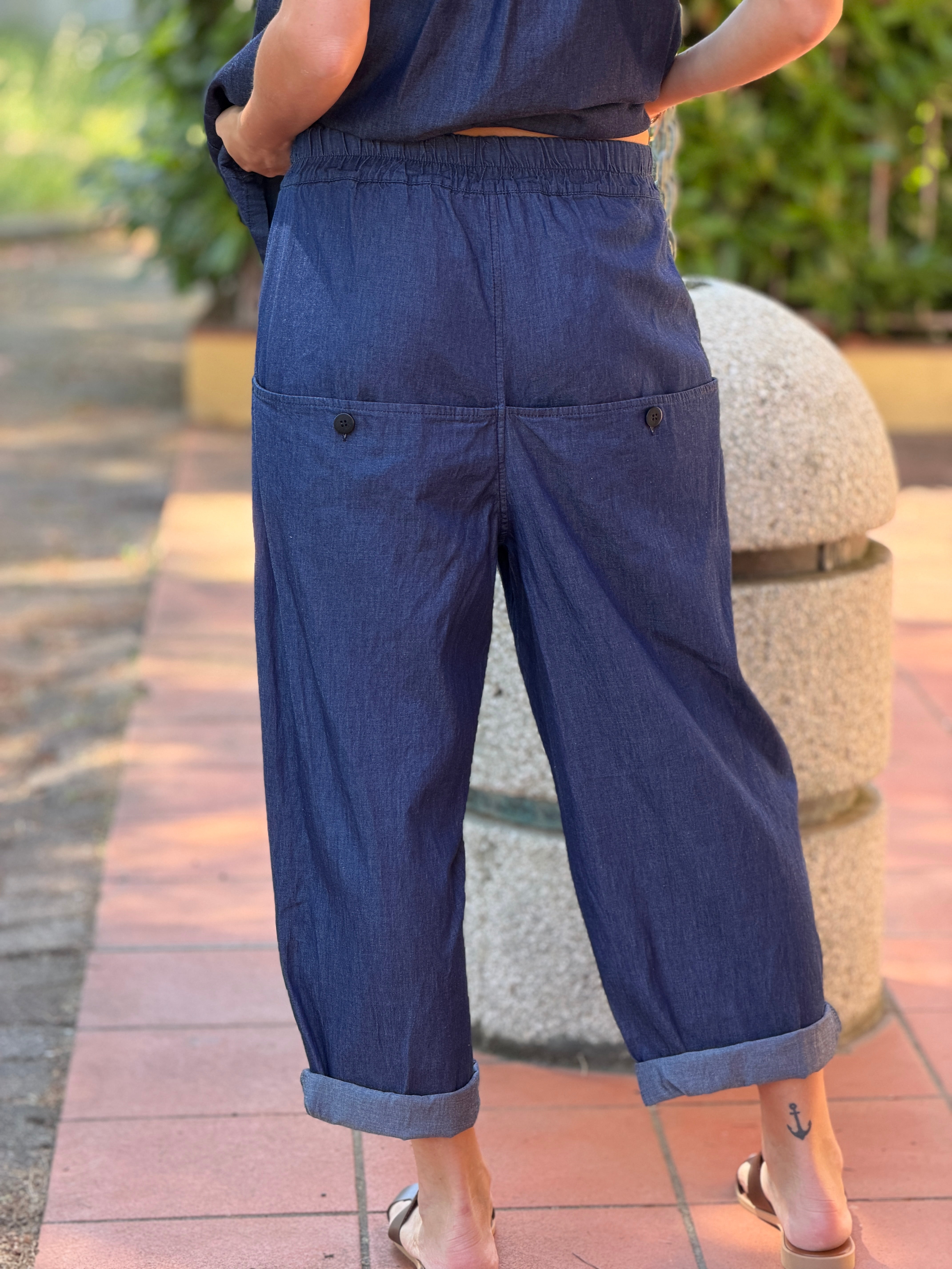 Pantalone Sun Chambray