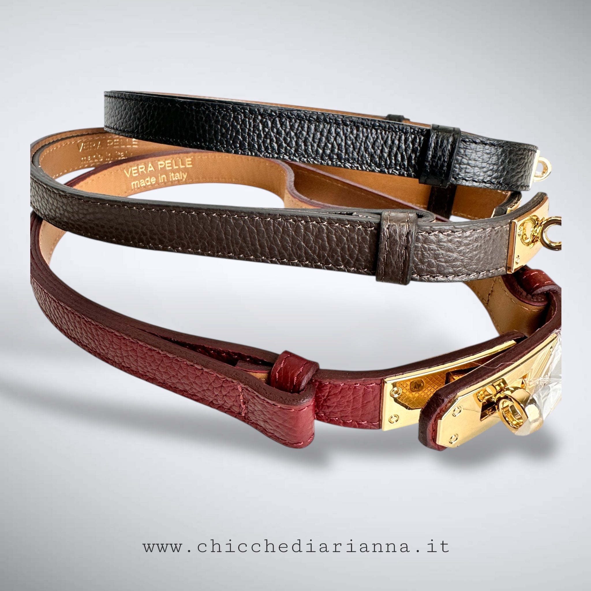 Cintura regolabile in pelle 2.0