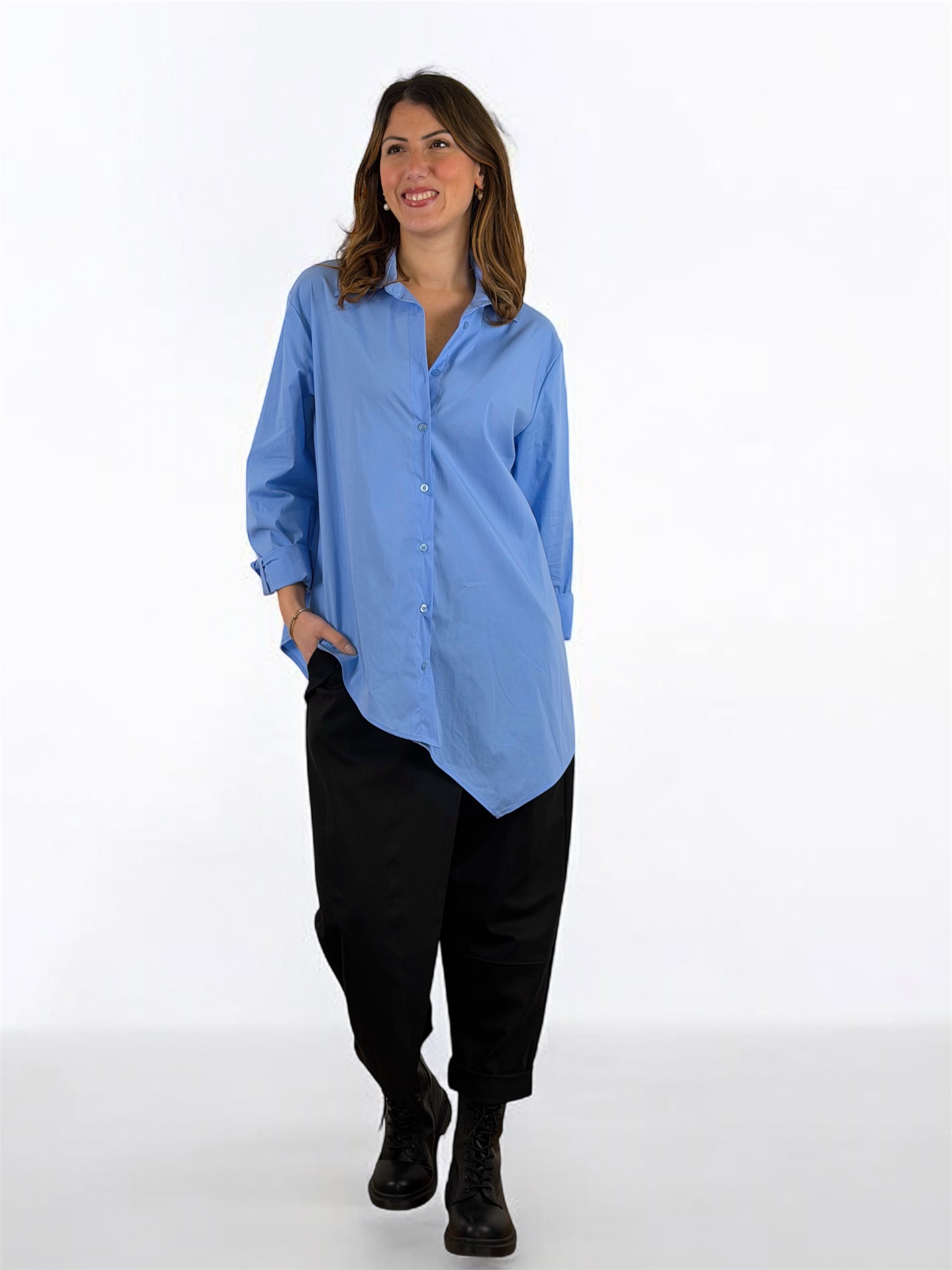 Camicia Sun Milk Celeste