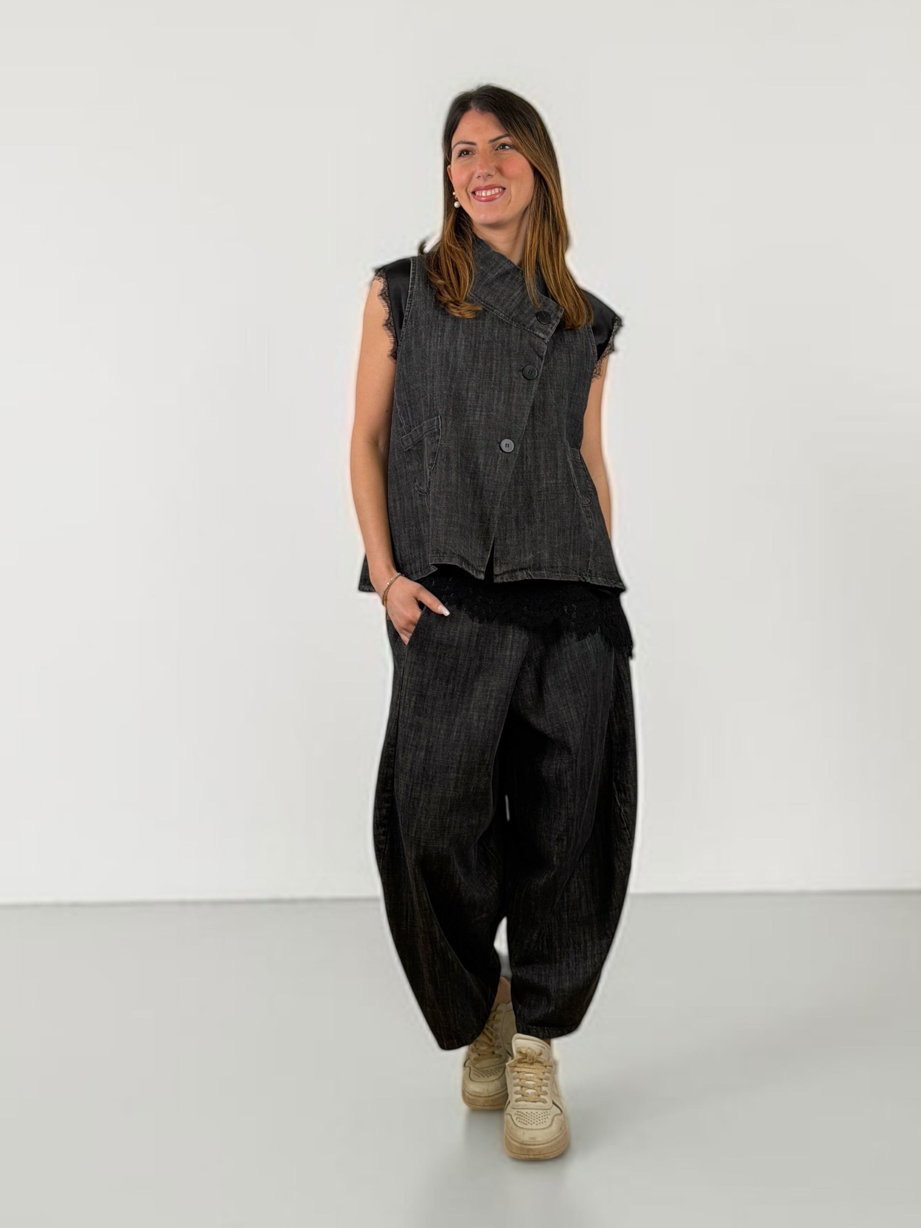 Pantalone Denim Dark