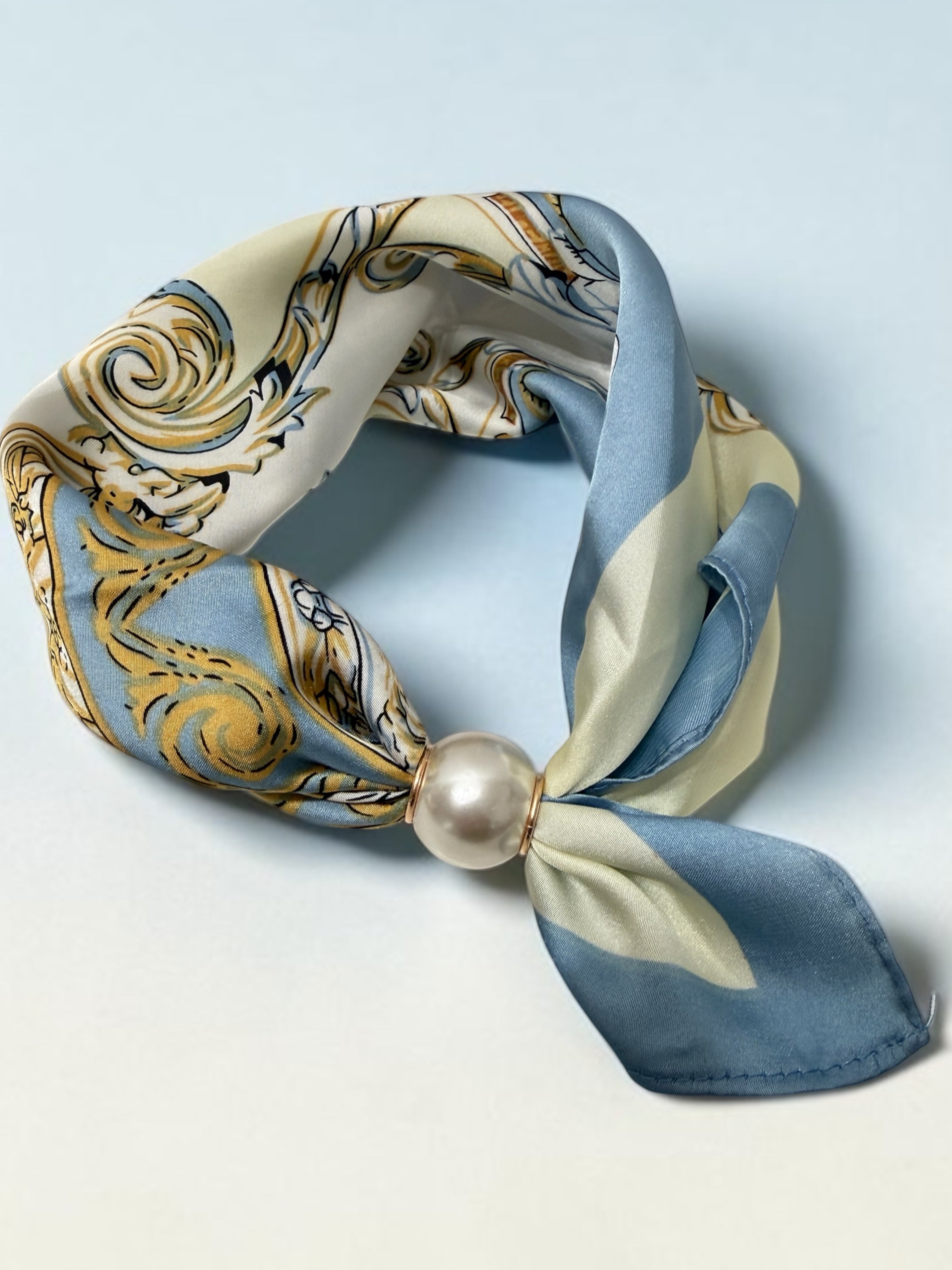 Girocollo Foulard a Clip