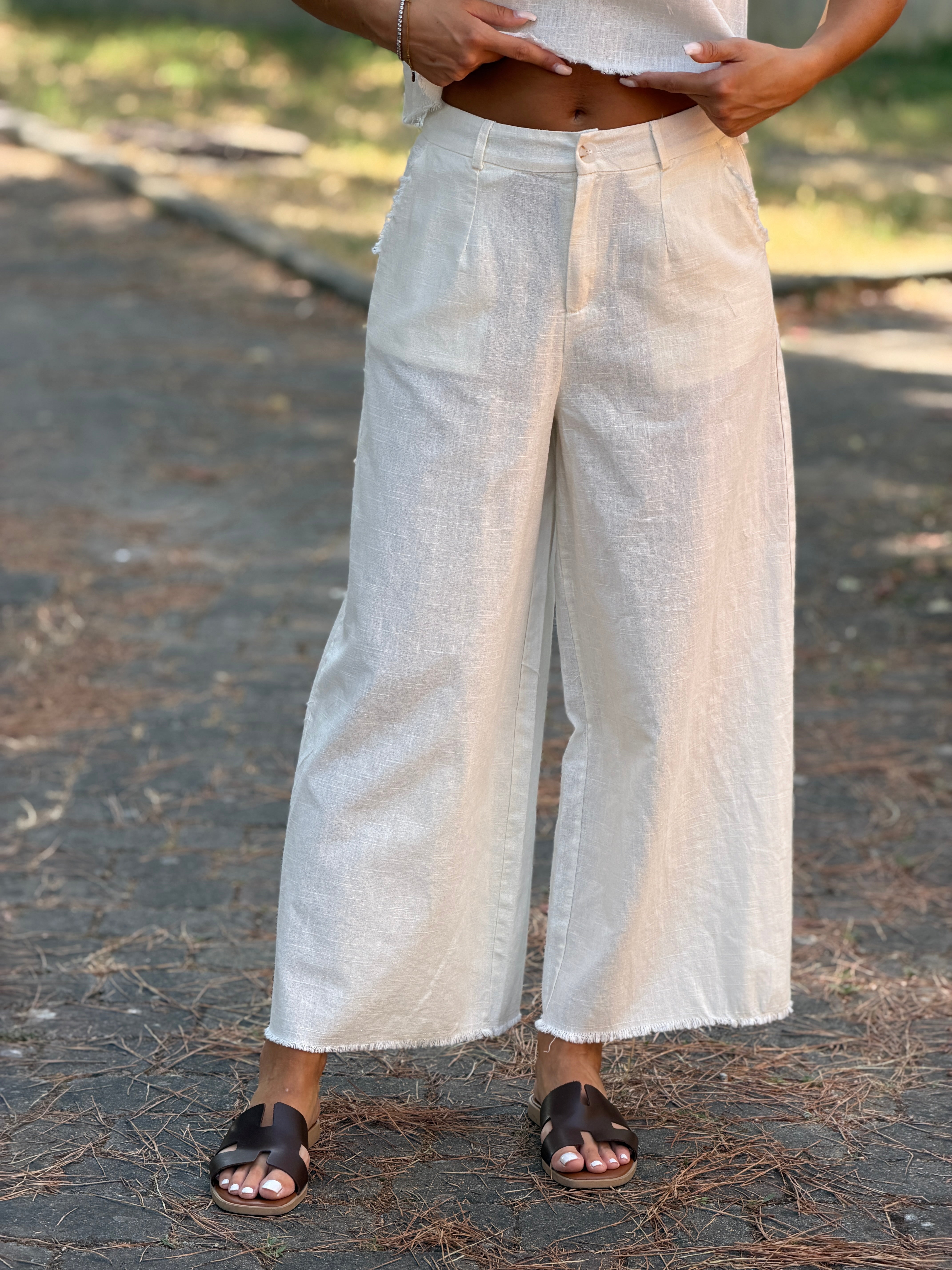 Pantalone Cream