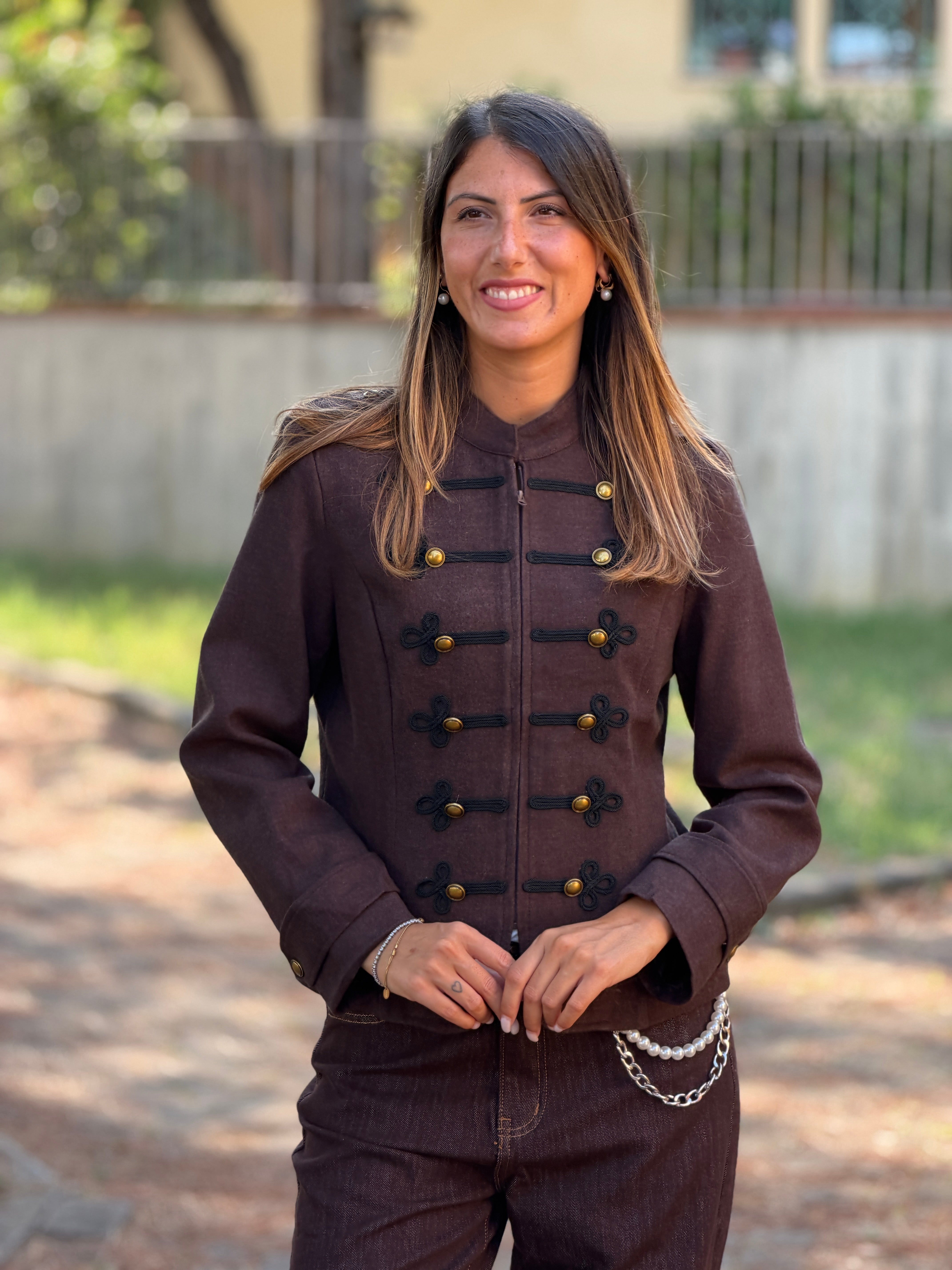 Giacca Brown
