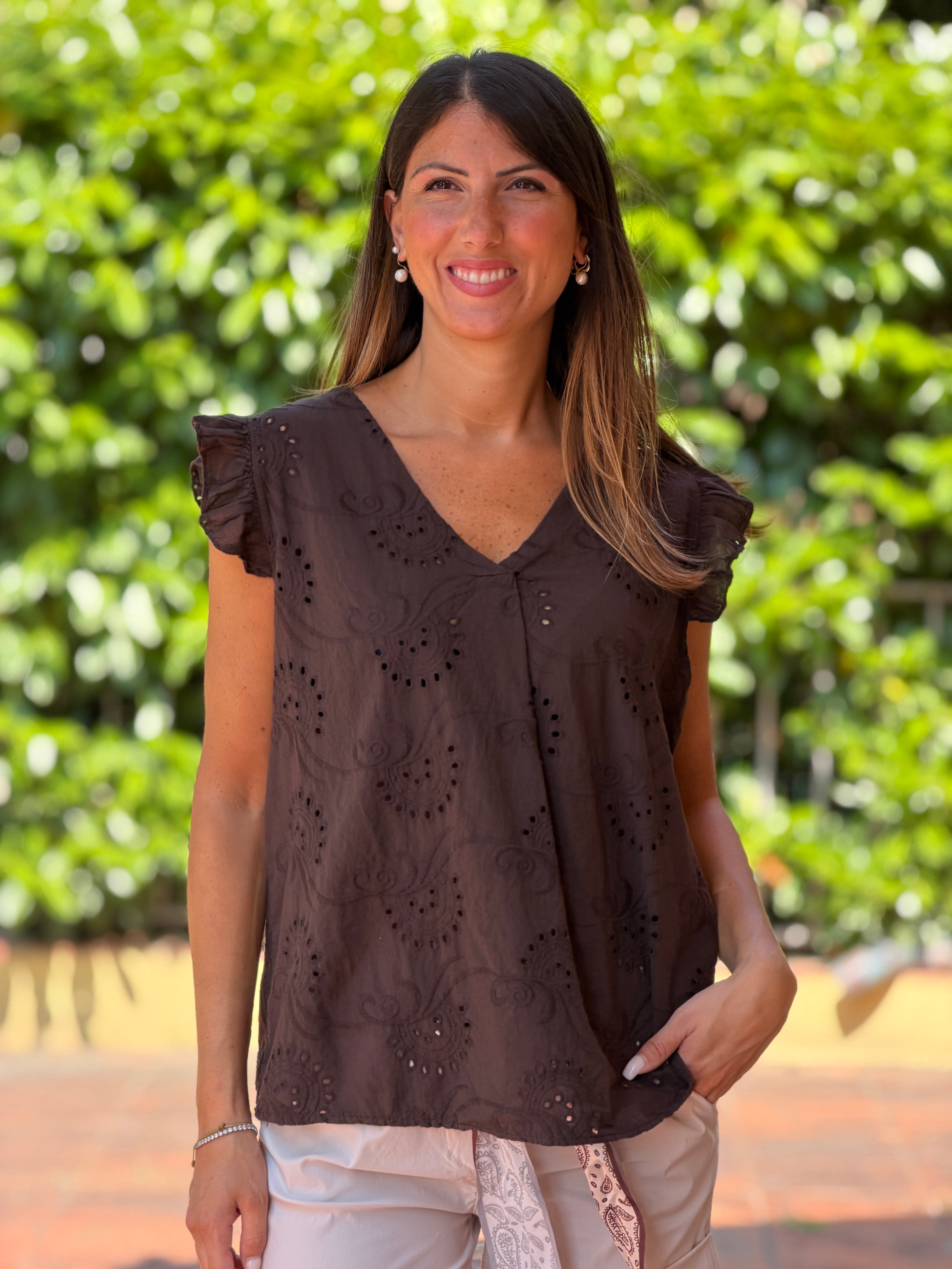 Blusa Sangallo