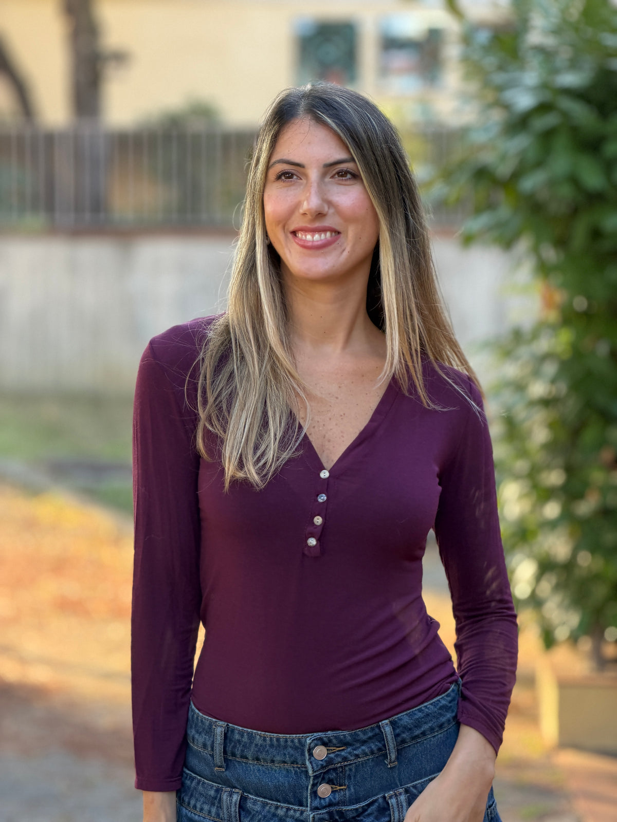 Maglia Cashmere Bottoni