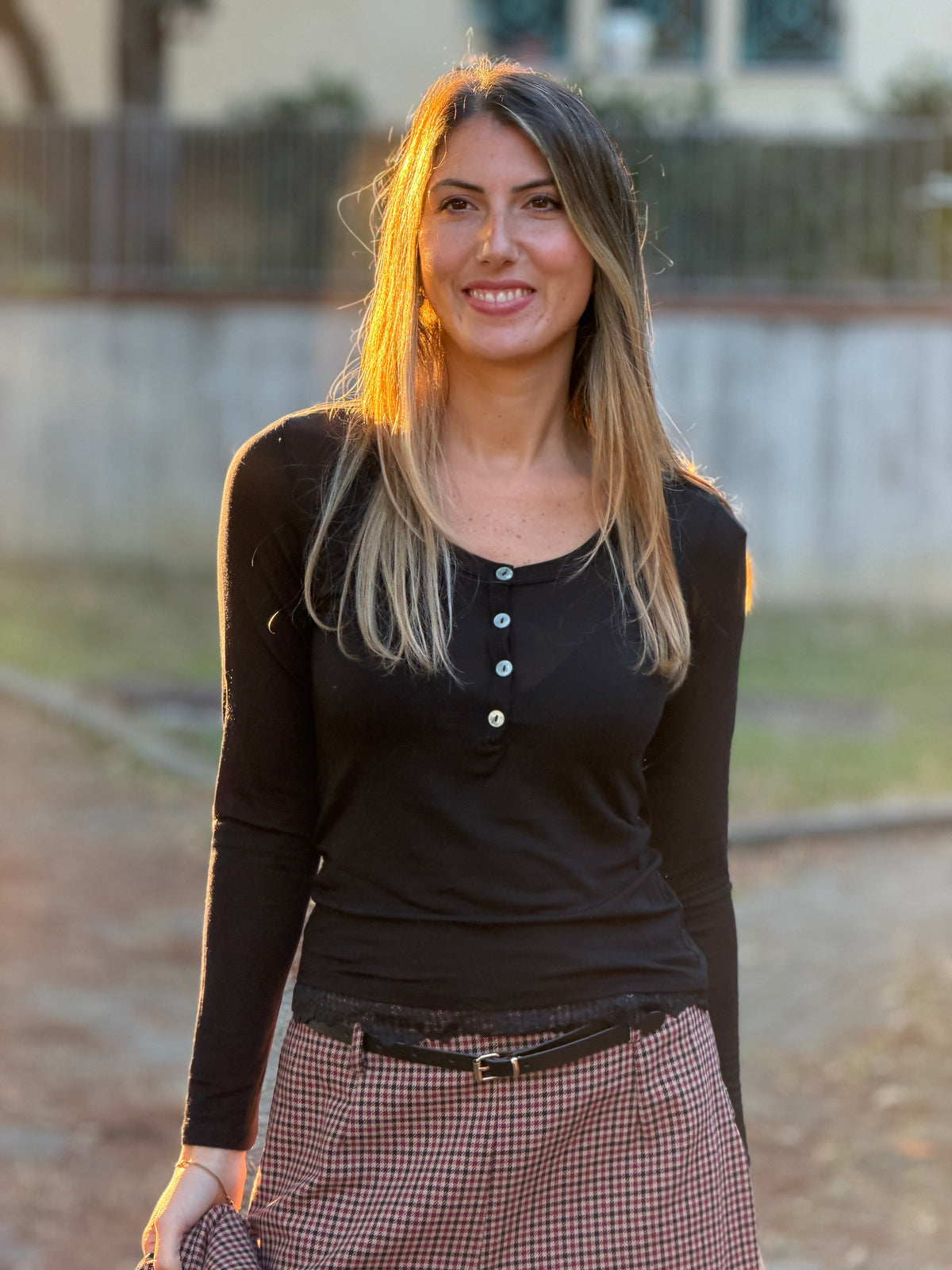 Maglia Cashmere Pizzo
