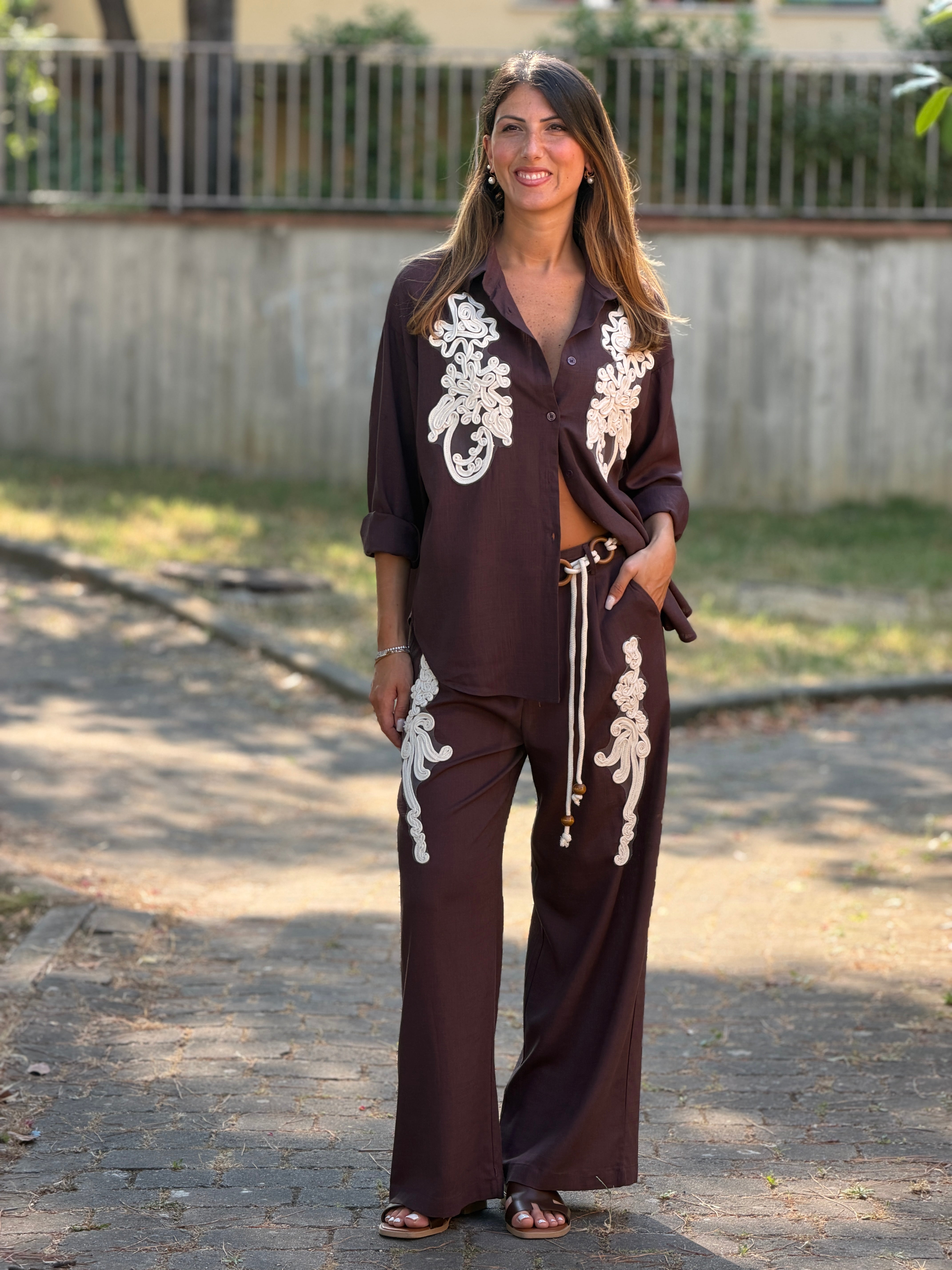 Camicia Macramè