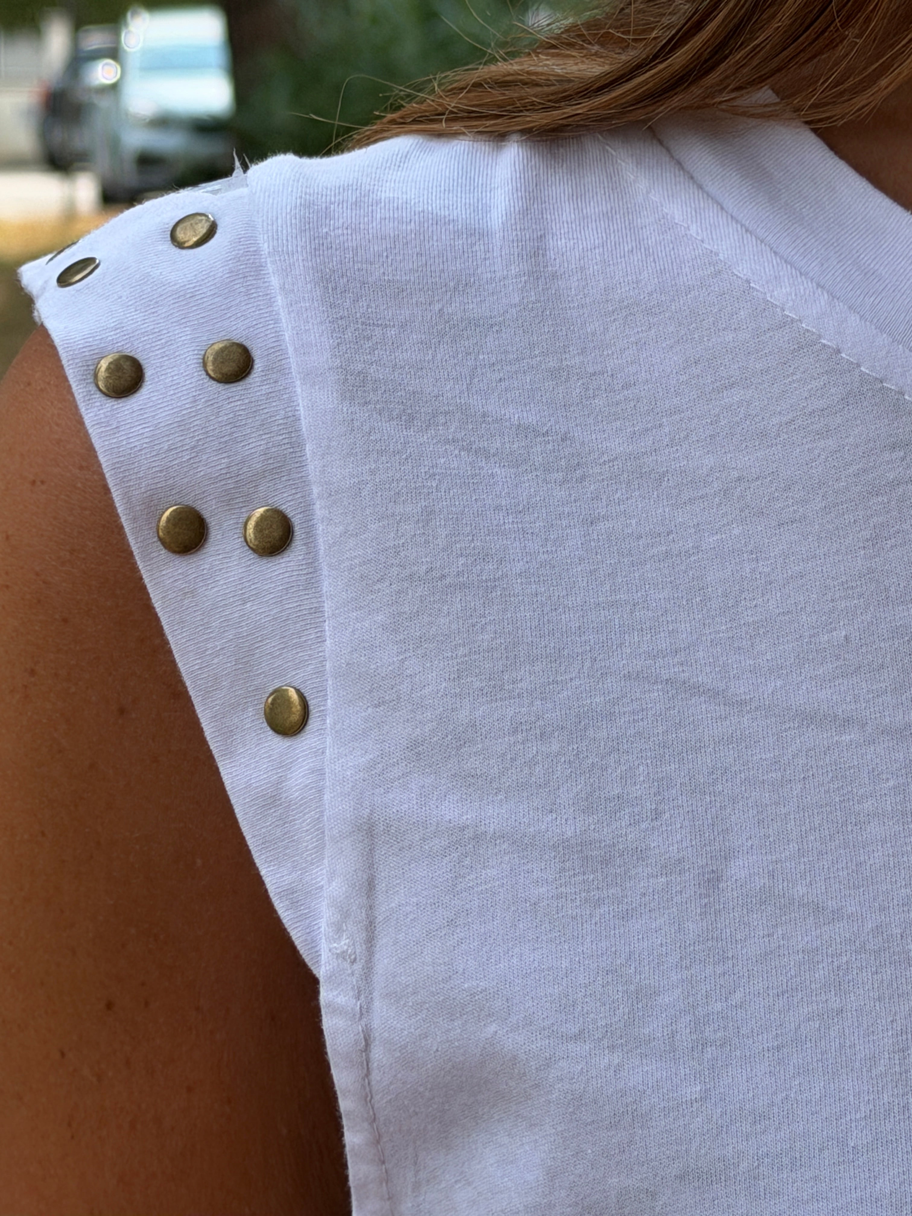 T-shirt Borchie