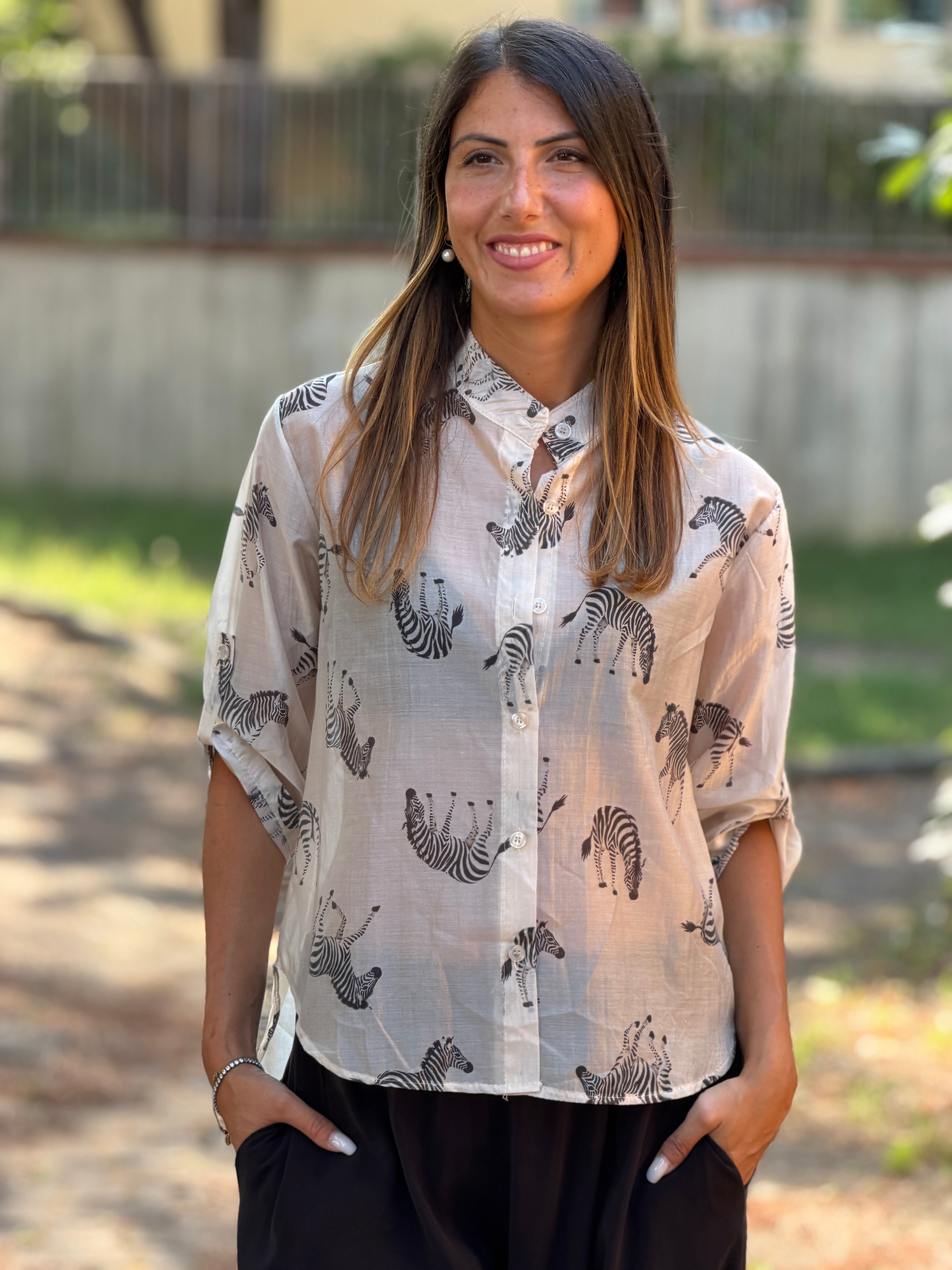 Camicia Zebra