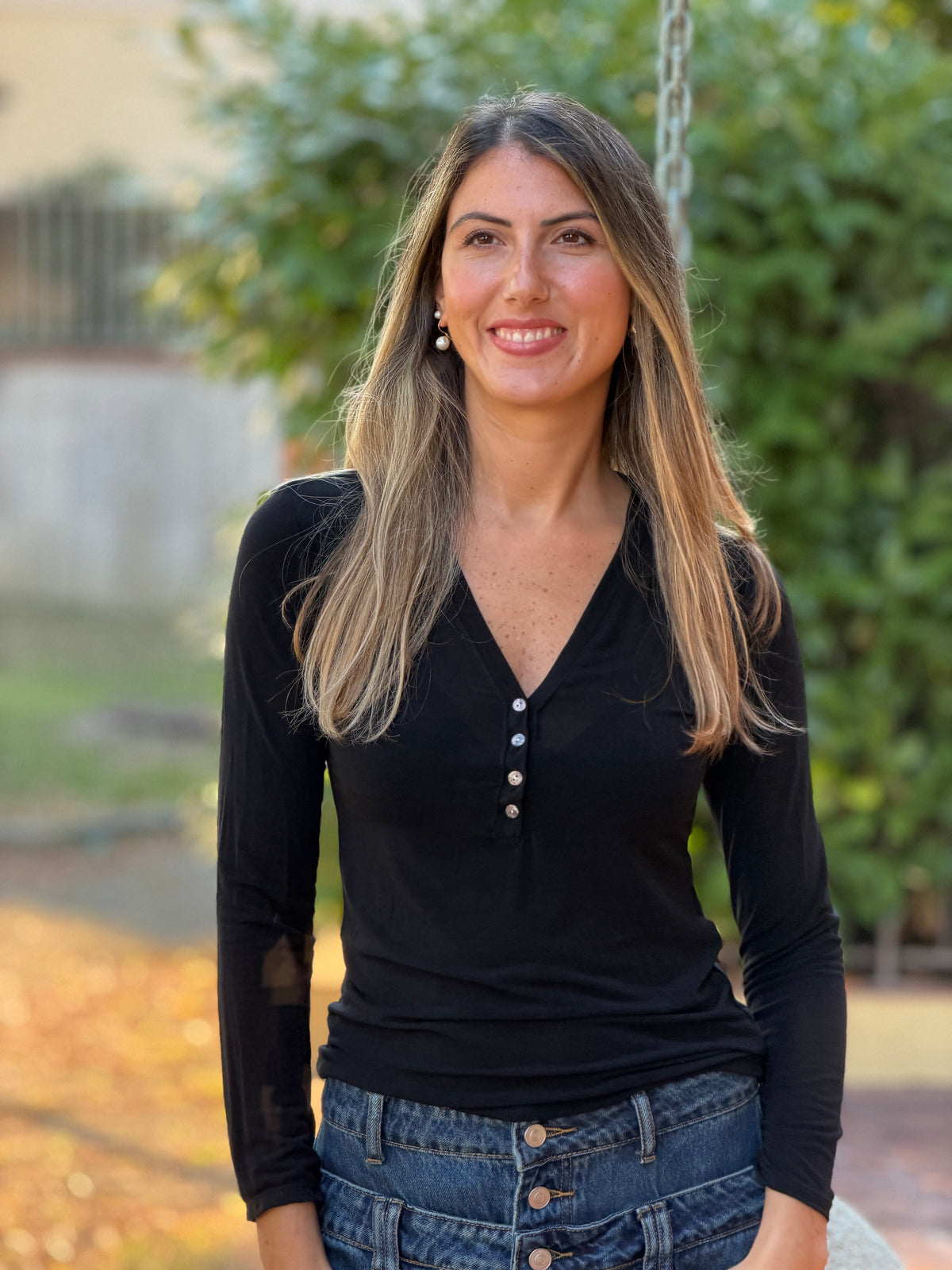 Maglia Cashmere Bottoni