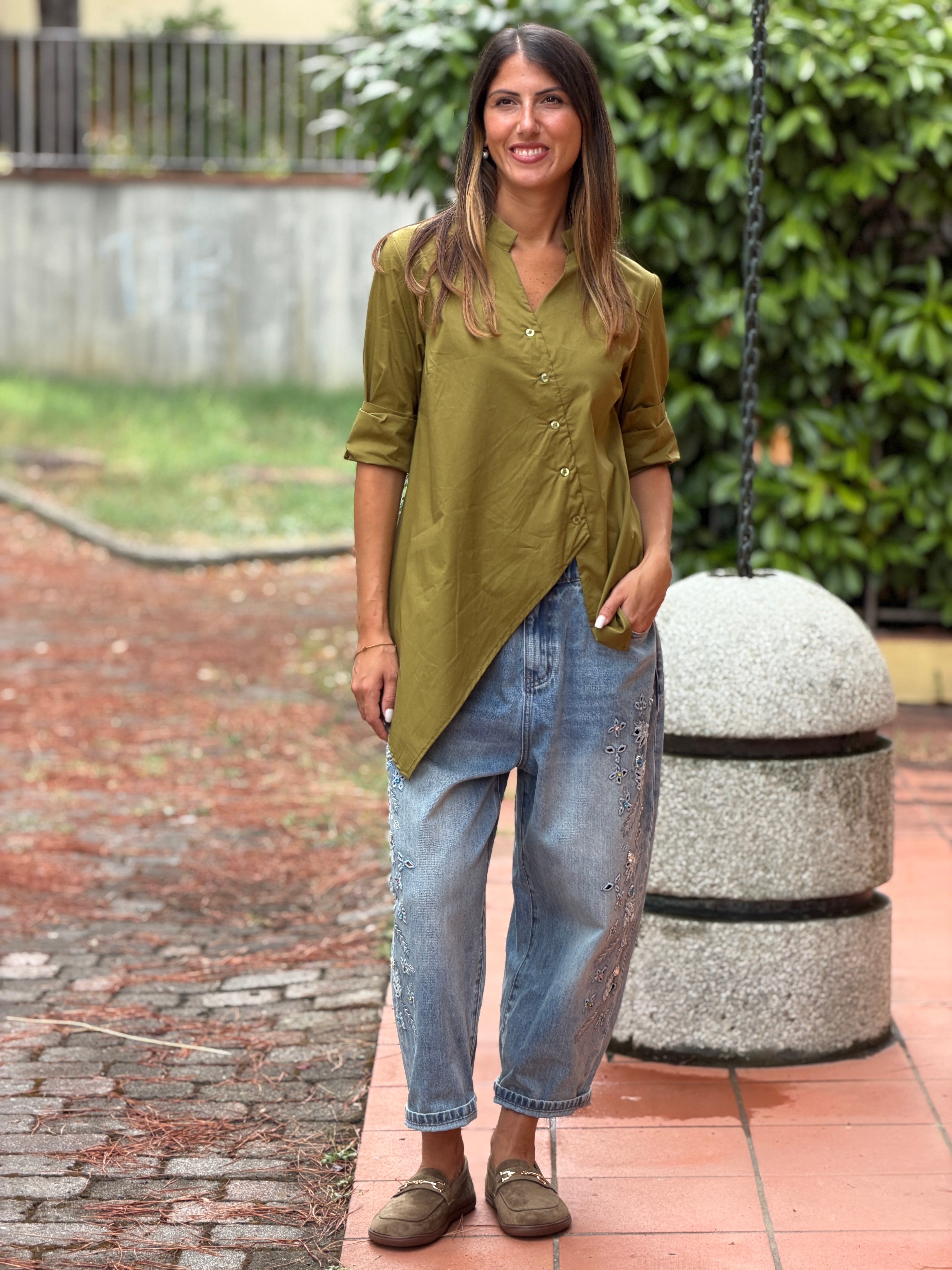 Camicia Asymmetric