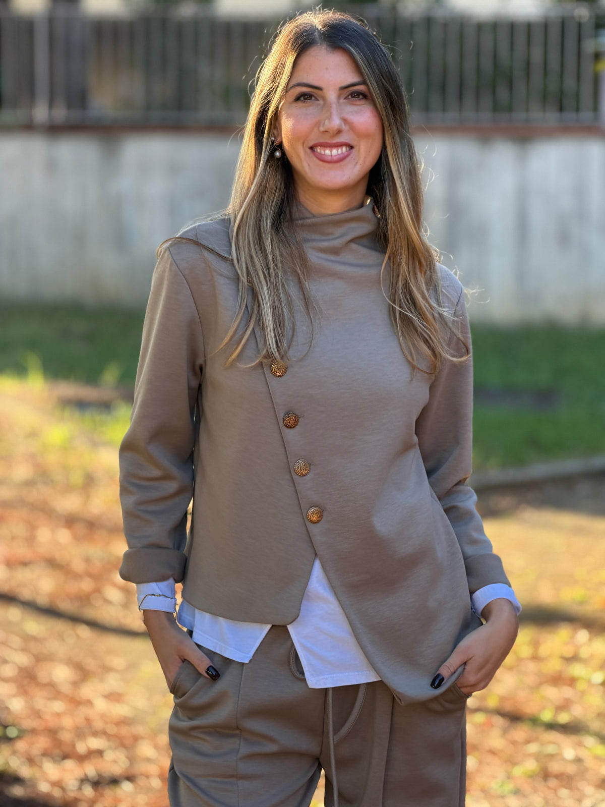 Giacca Georgette