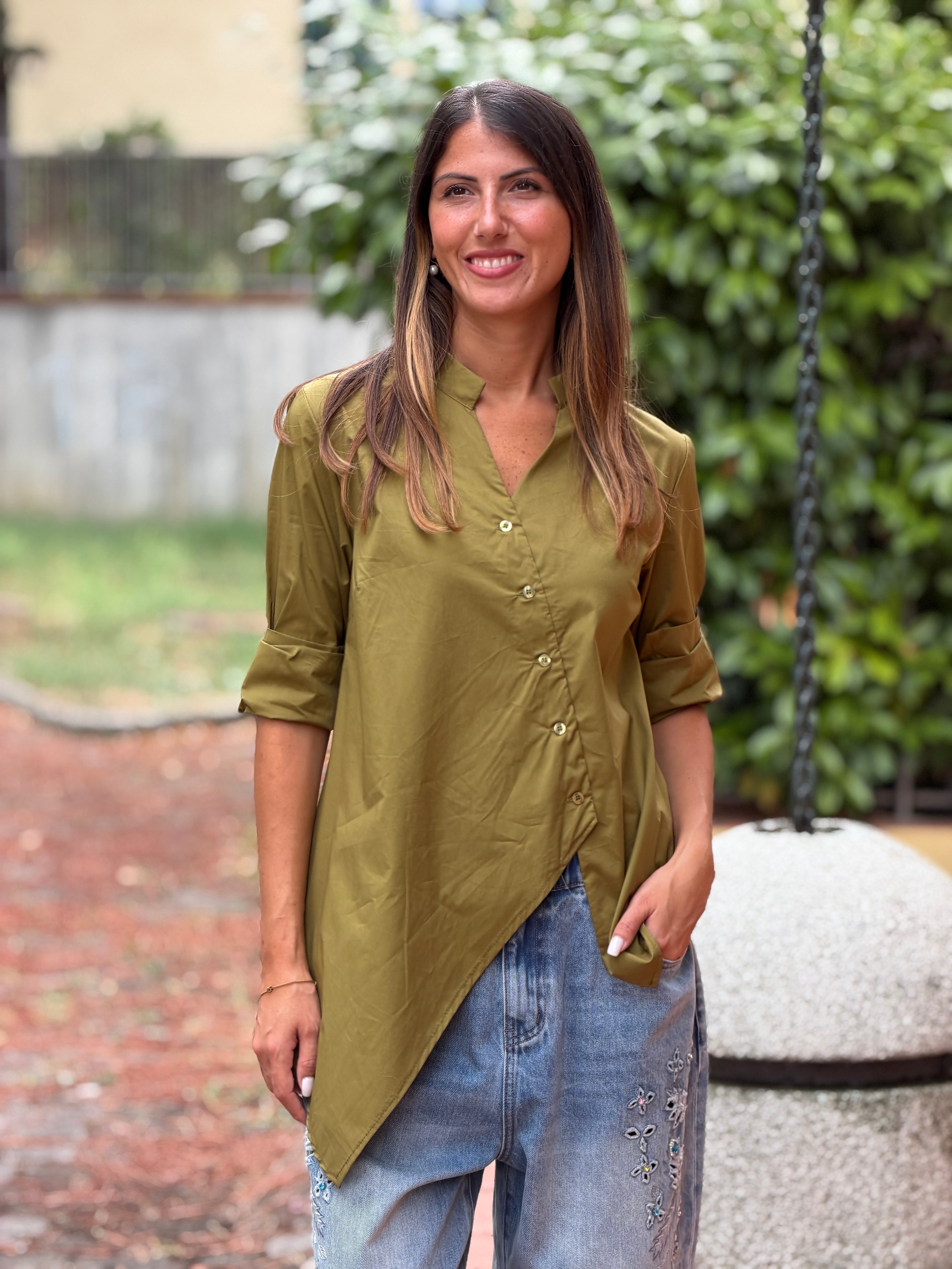 Camicia Asymmetric