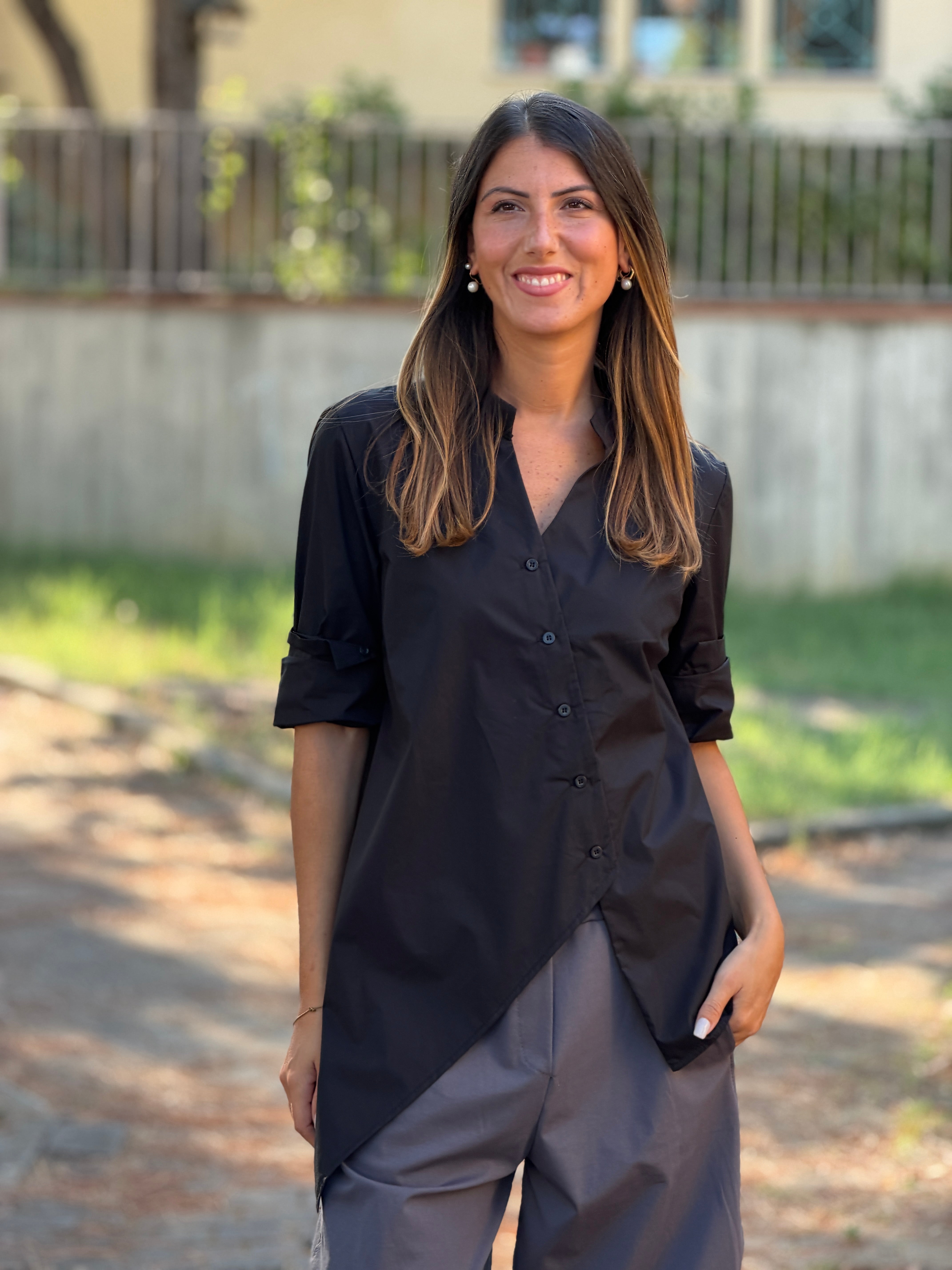 Camicia Asymmetric