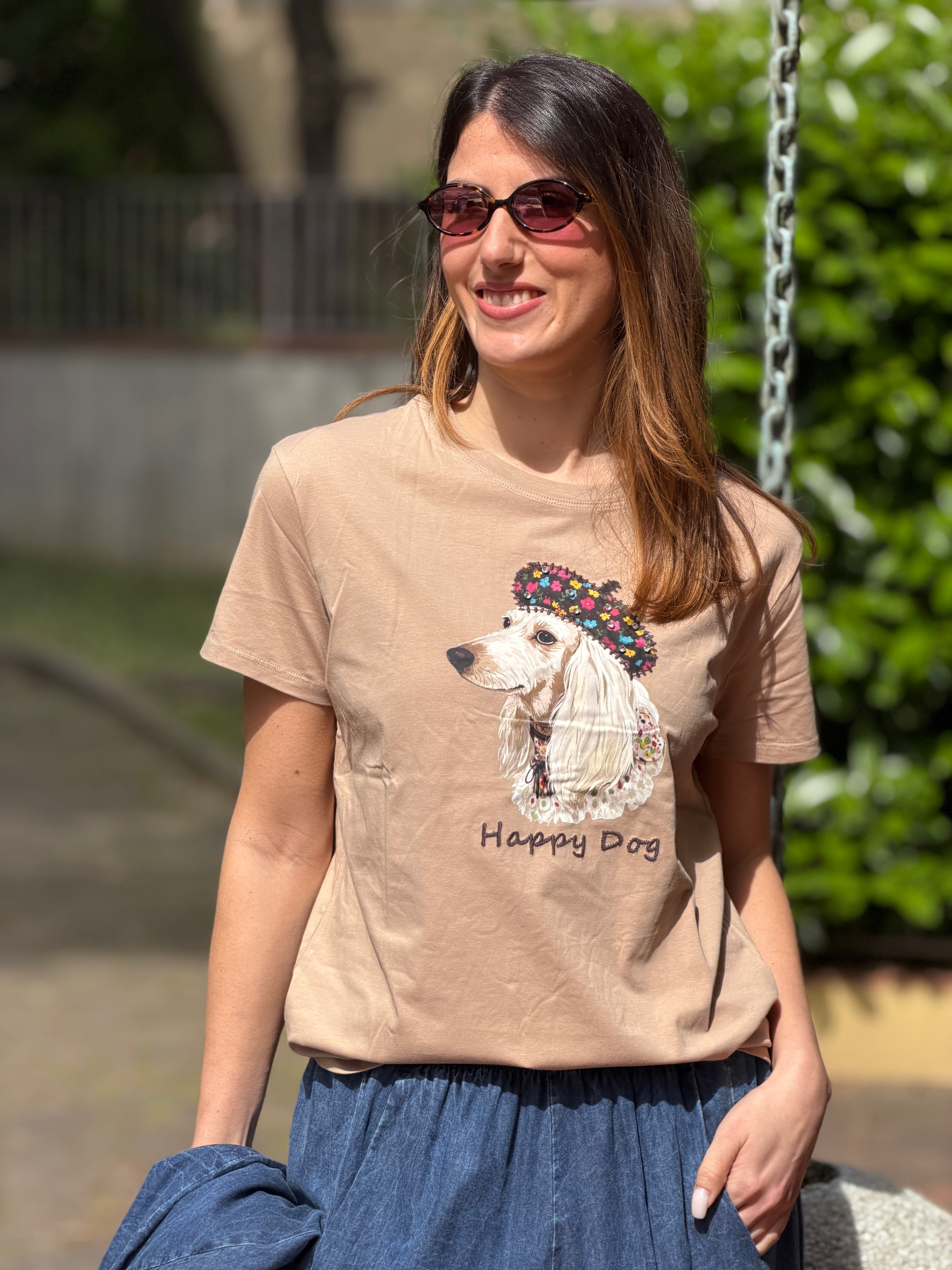 T-shirt Happy Dog