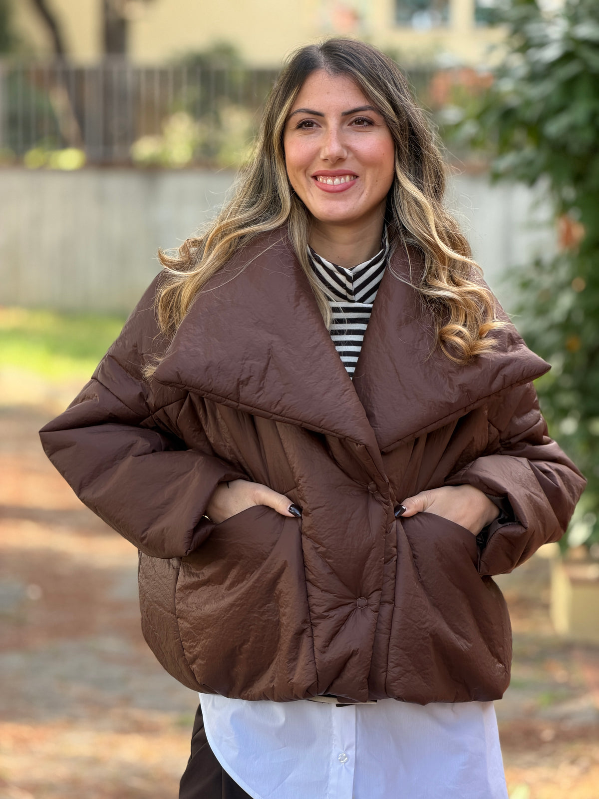 Piumino Sun Kimono Choco