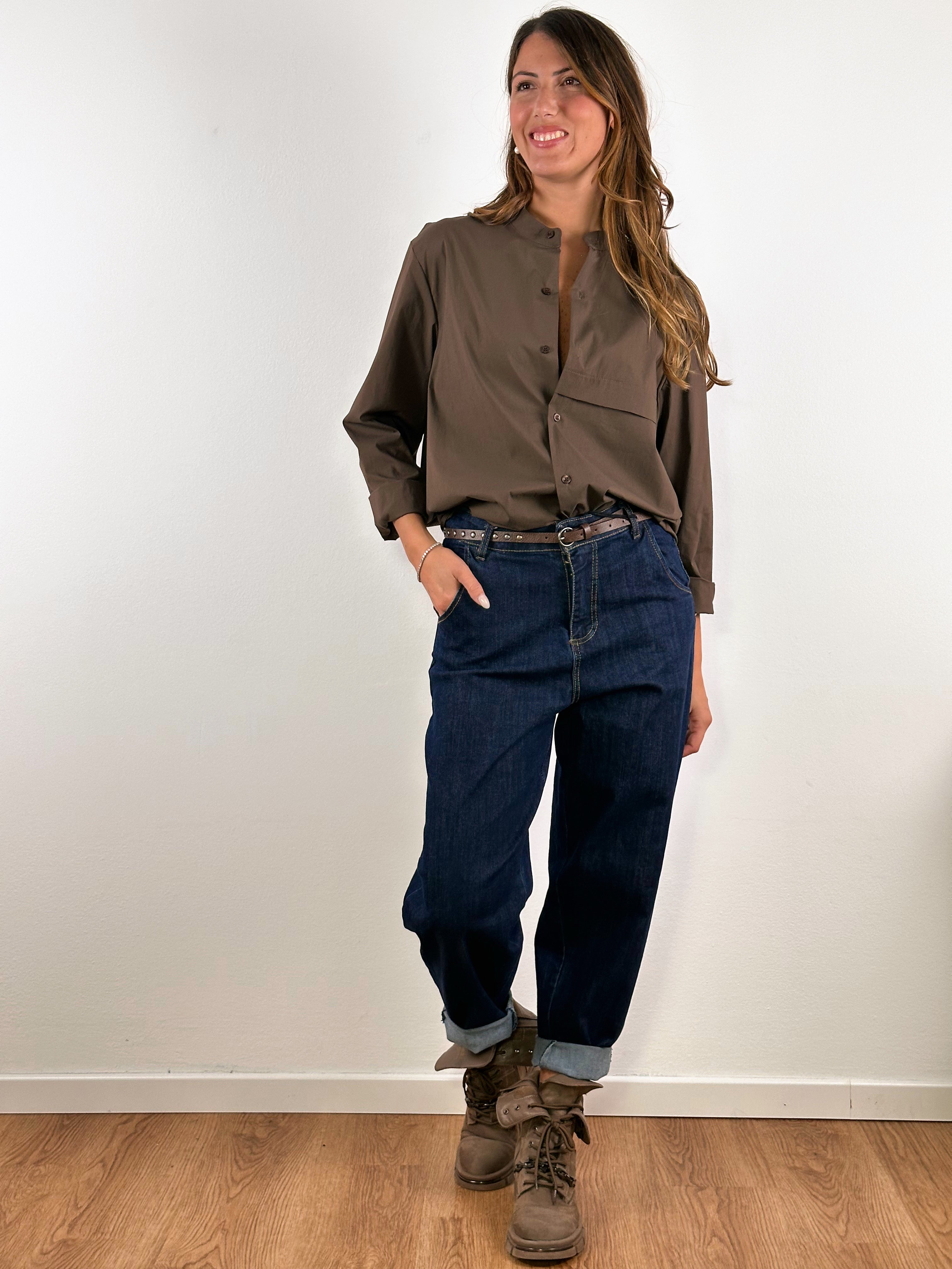 Camicia Sun Coreana Choco