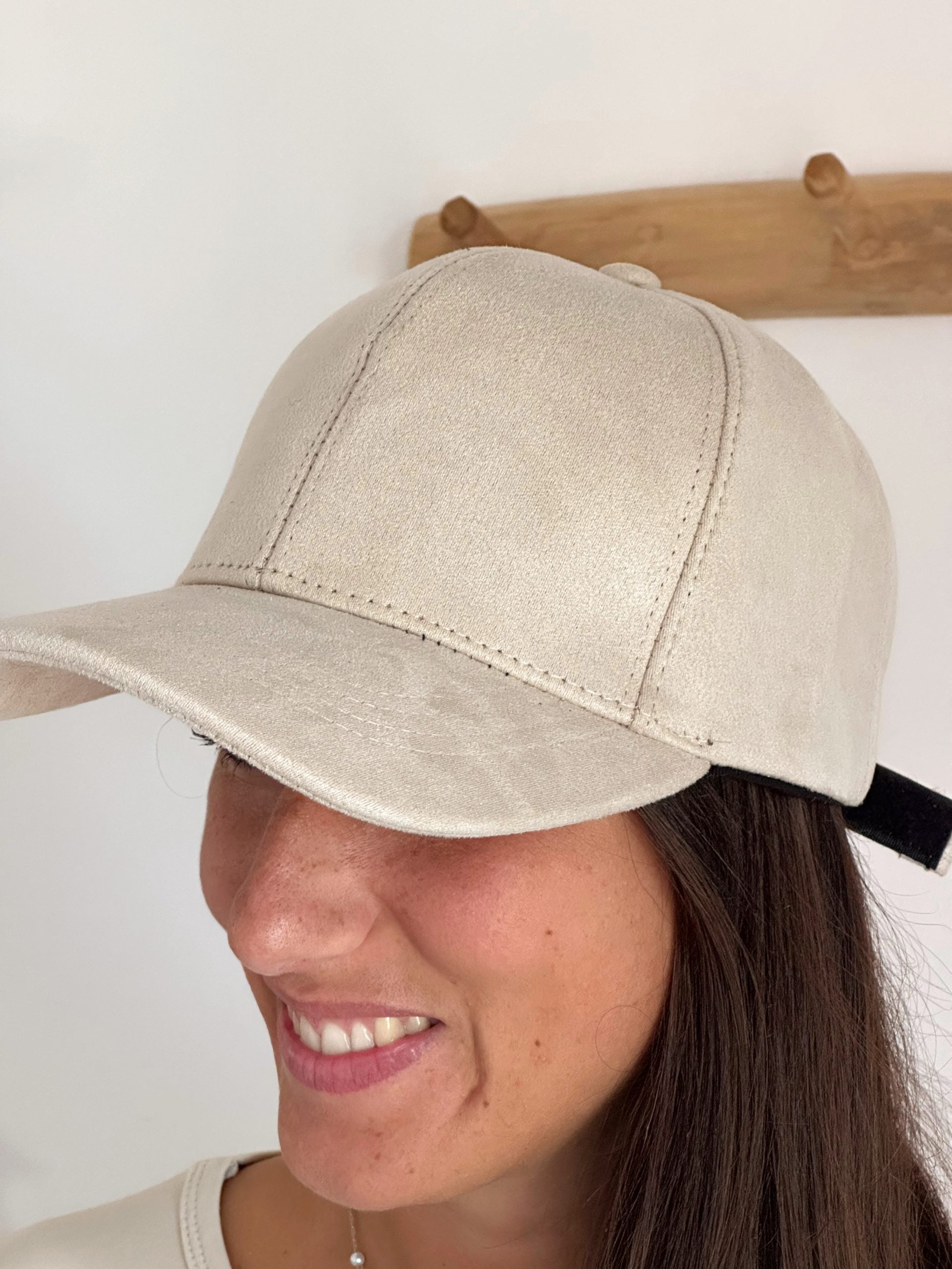 Cappello Baseball Camoscio