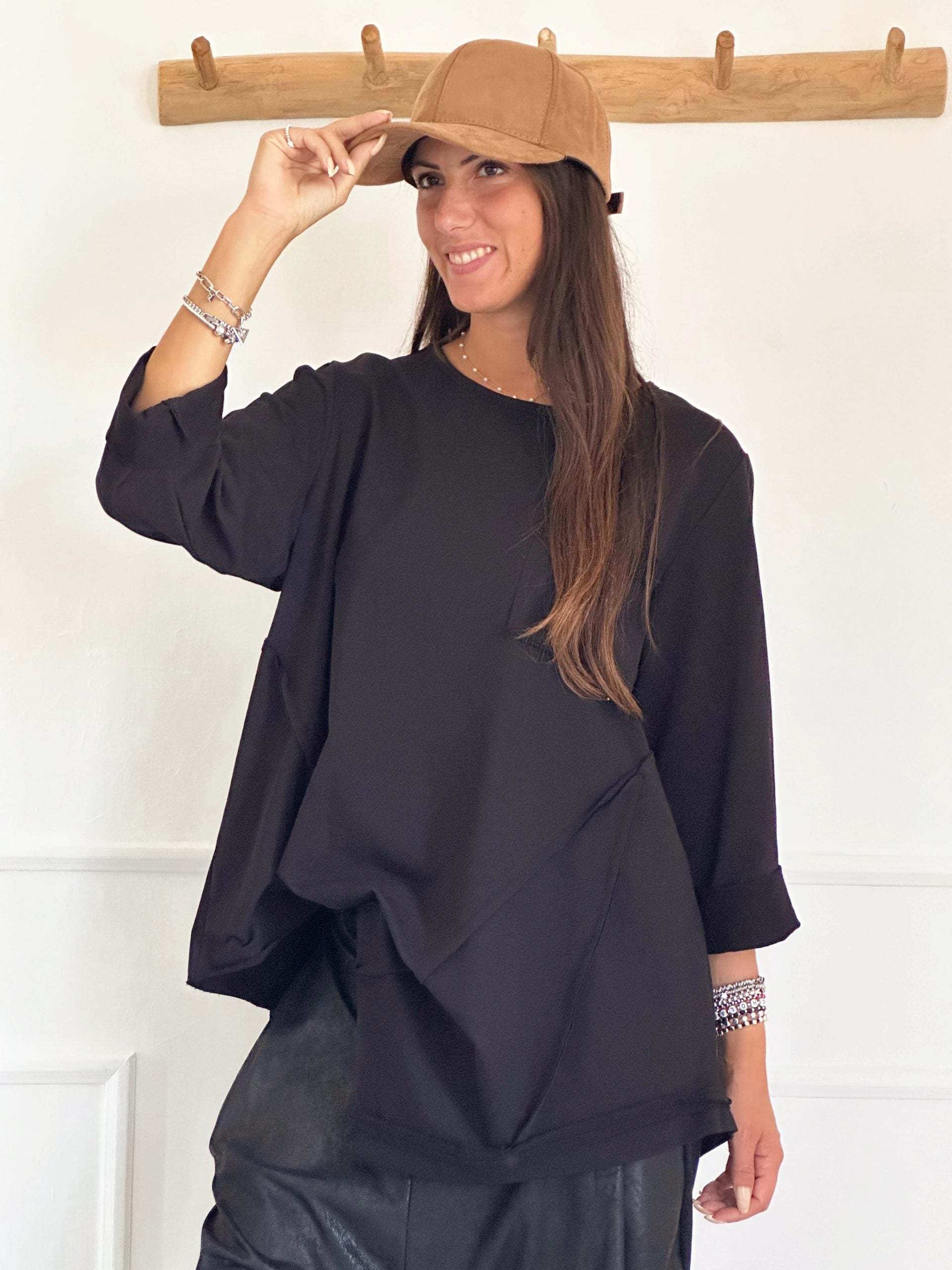 Cappello Baseball Camoscio