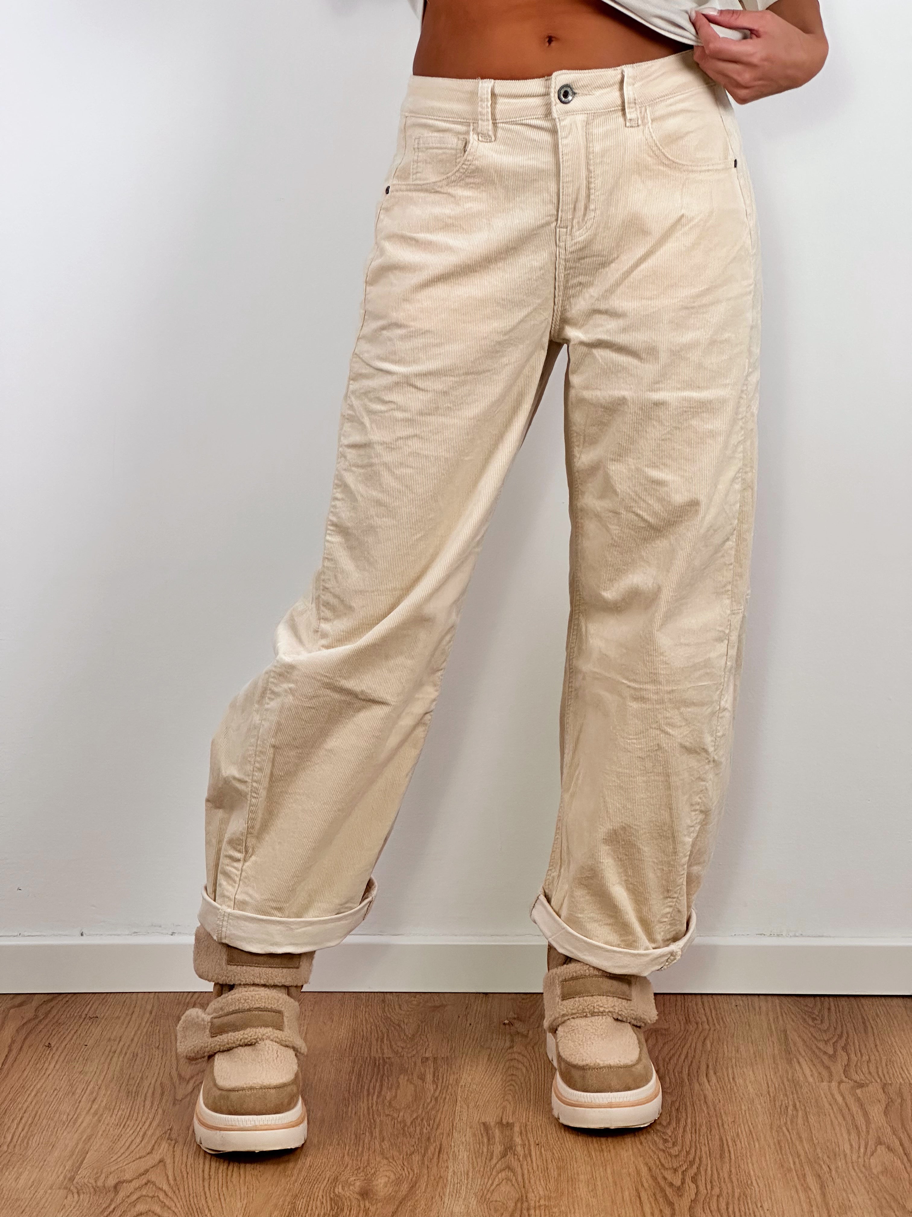 Pantalone Velluto Balloon