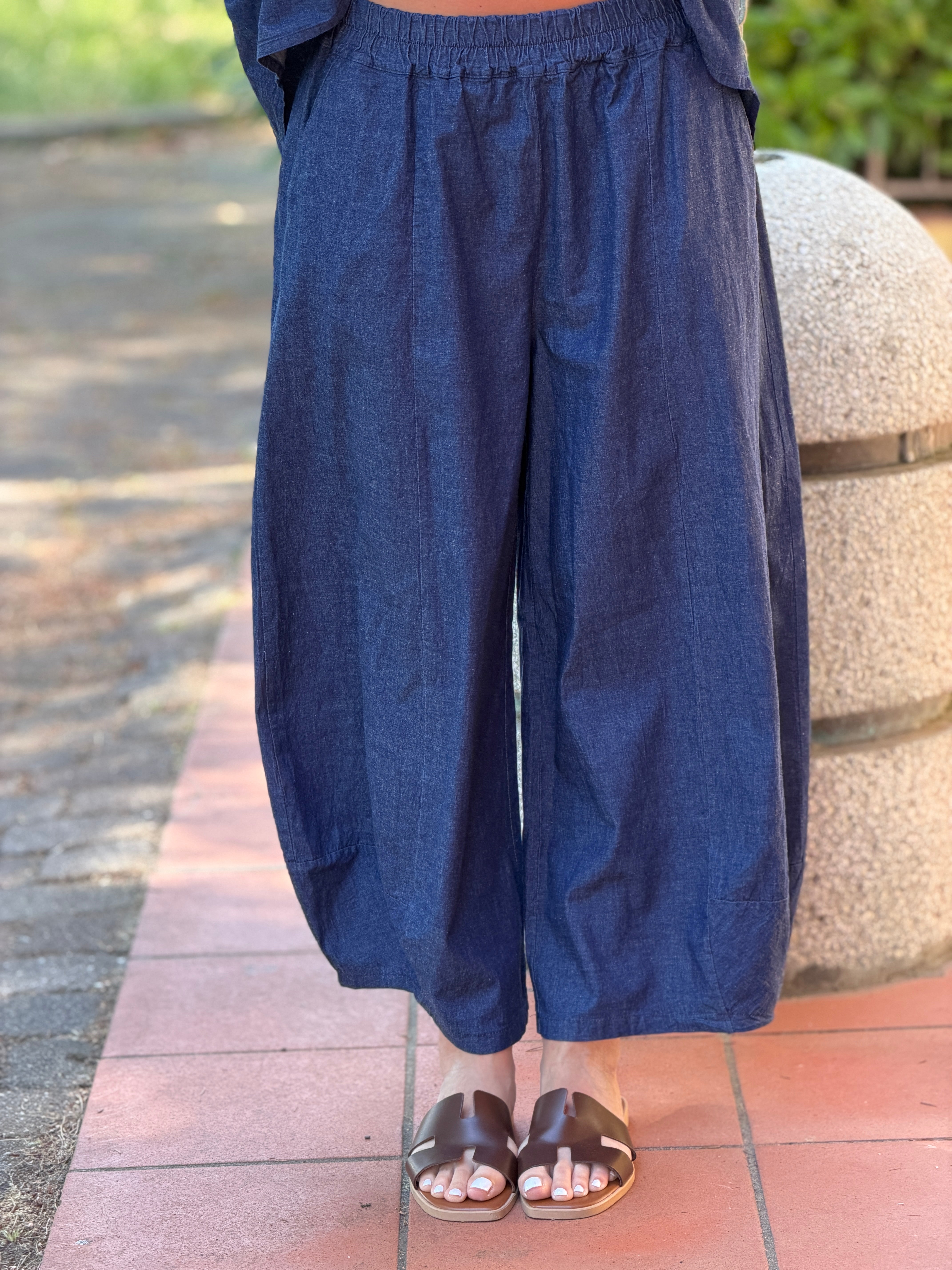 Pantalone Sun Chambray Balloon