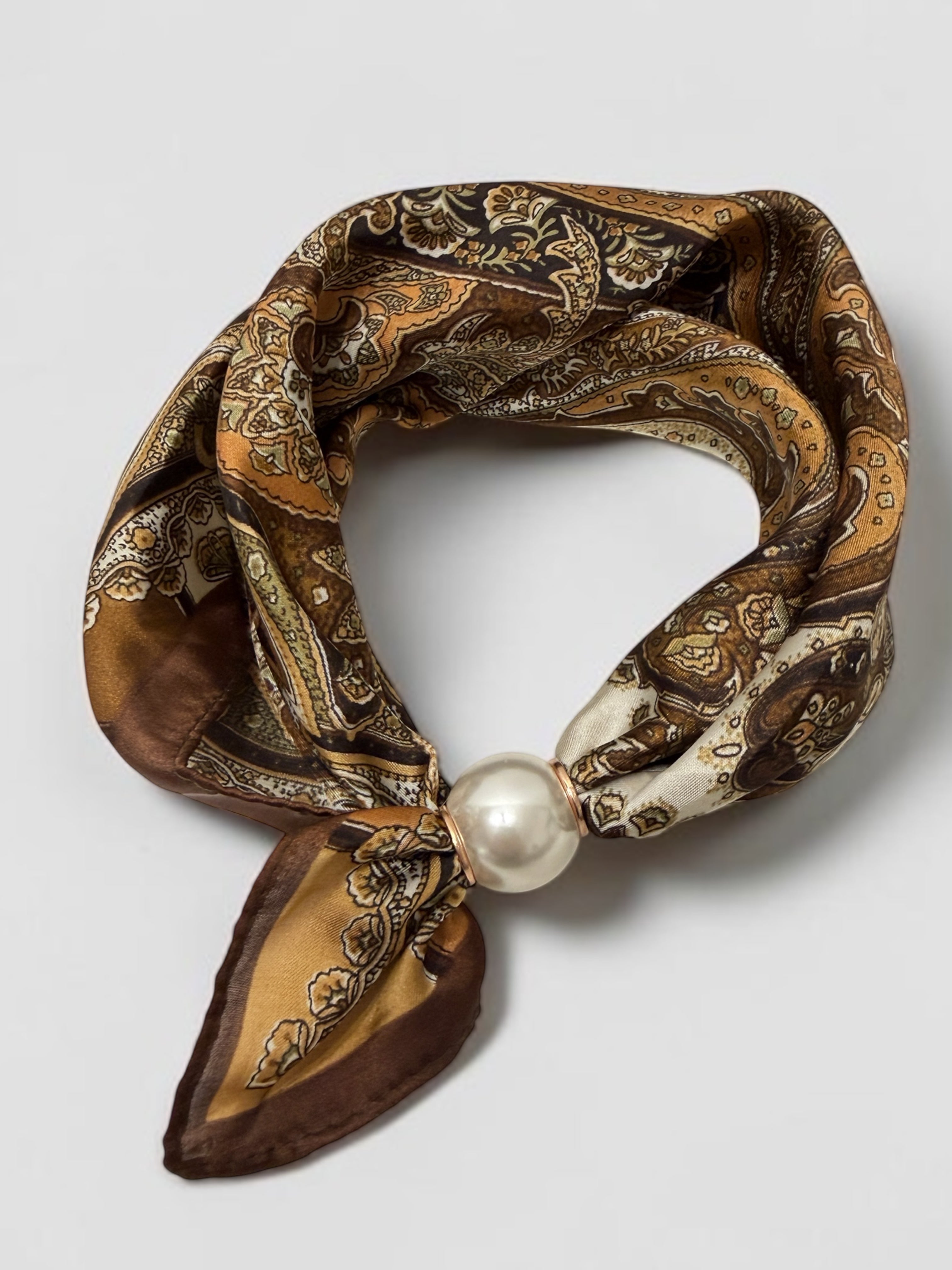 Girocollo Foulard a Clip