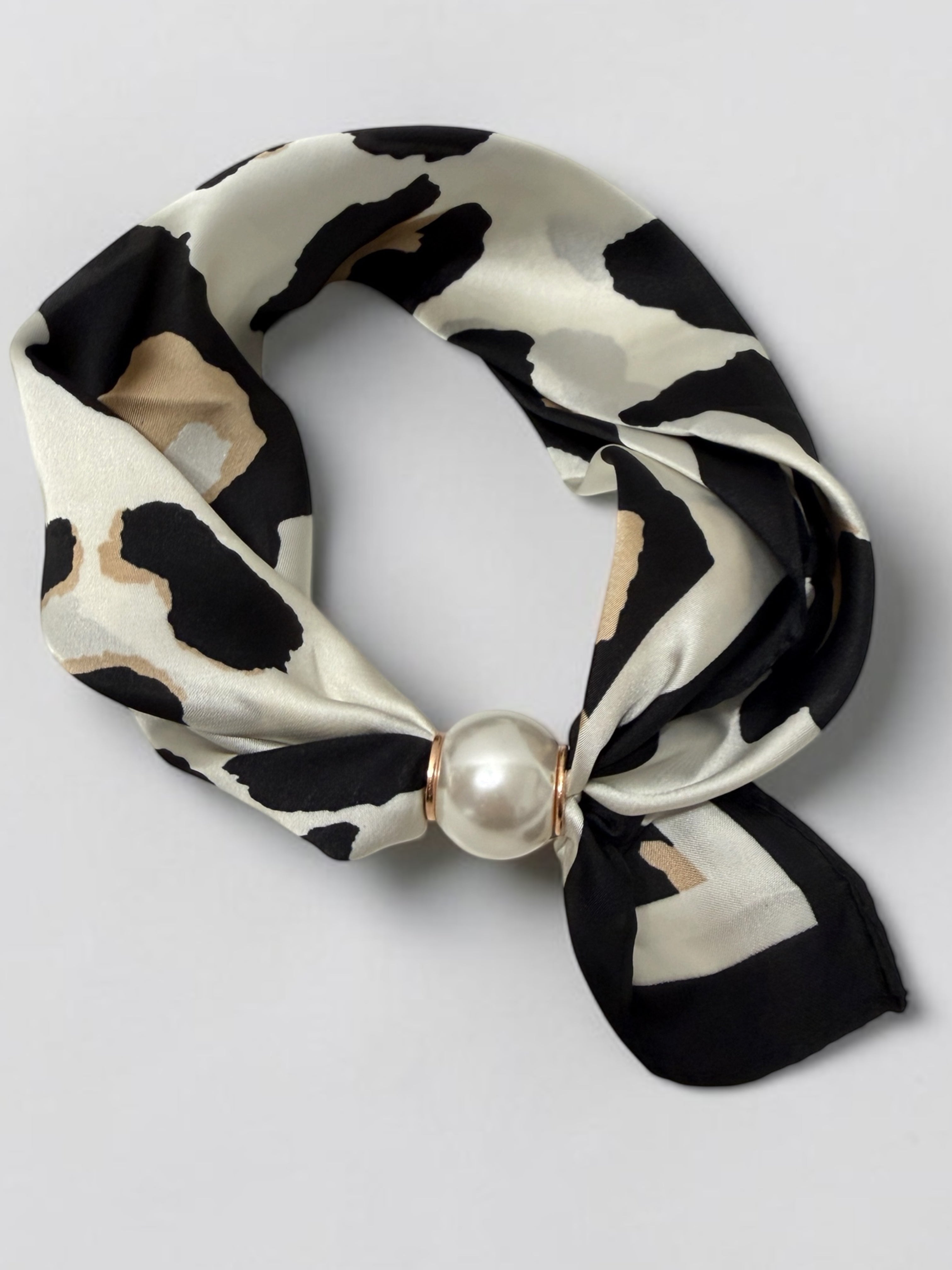 Girocollo Foulard a Clip