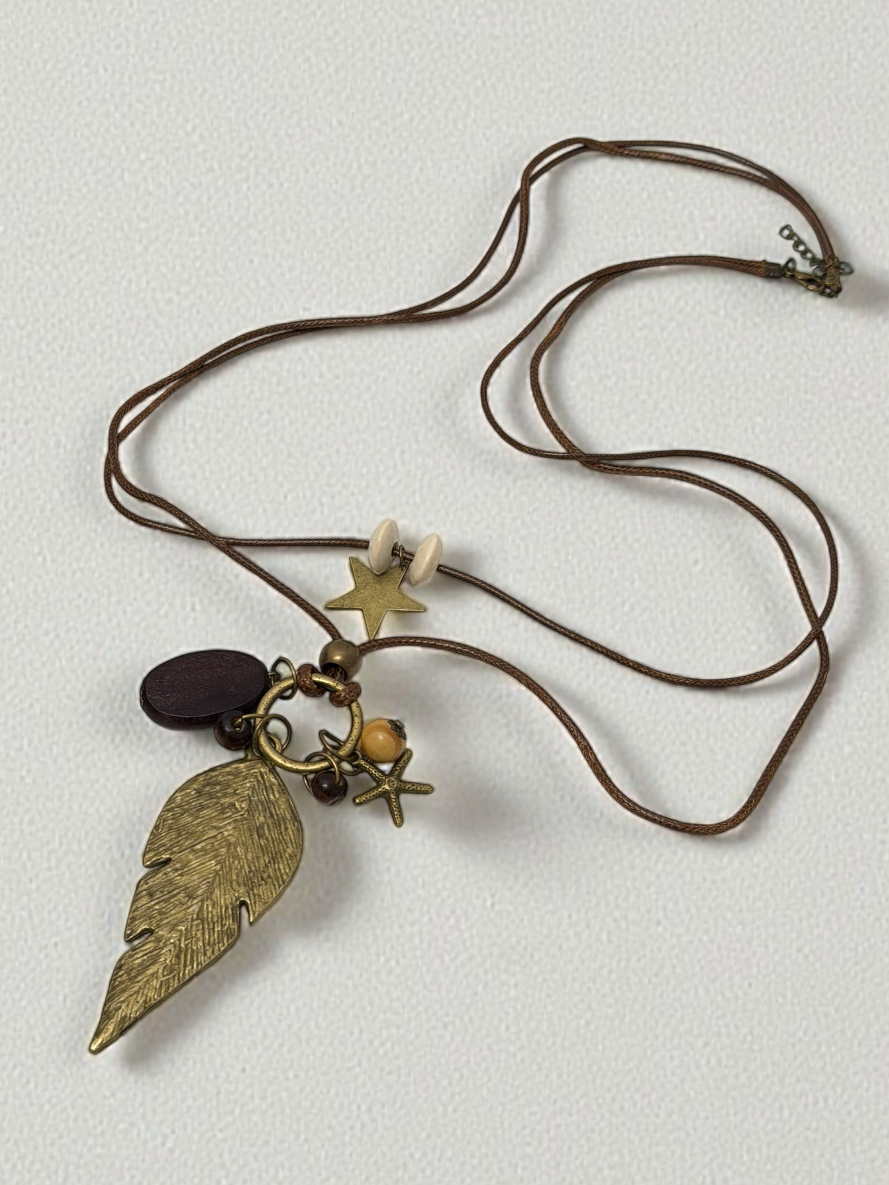 Collana Piuma Gold